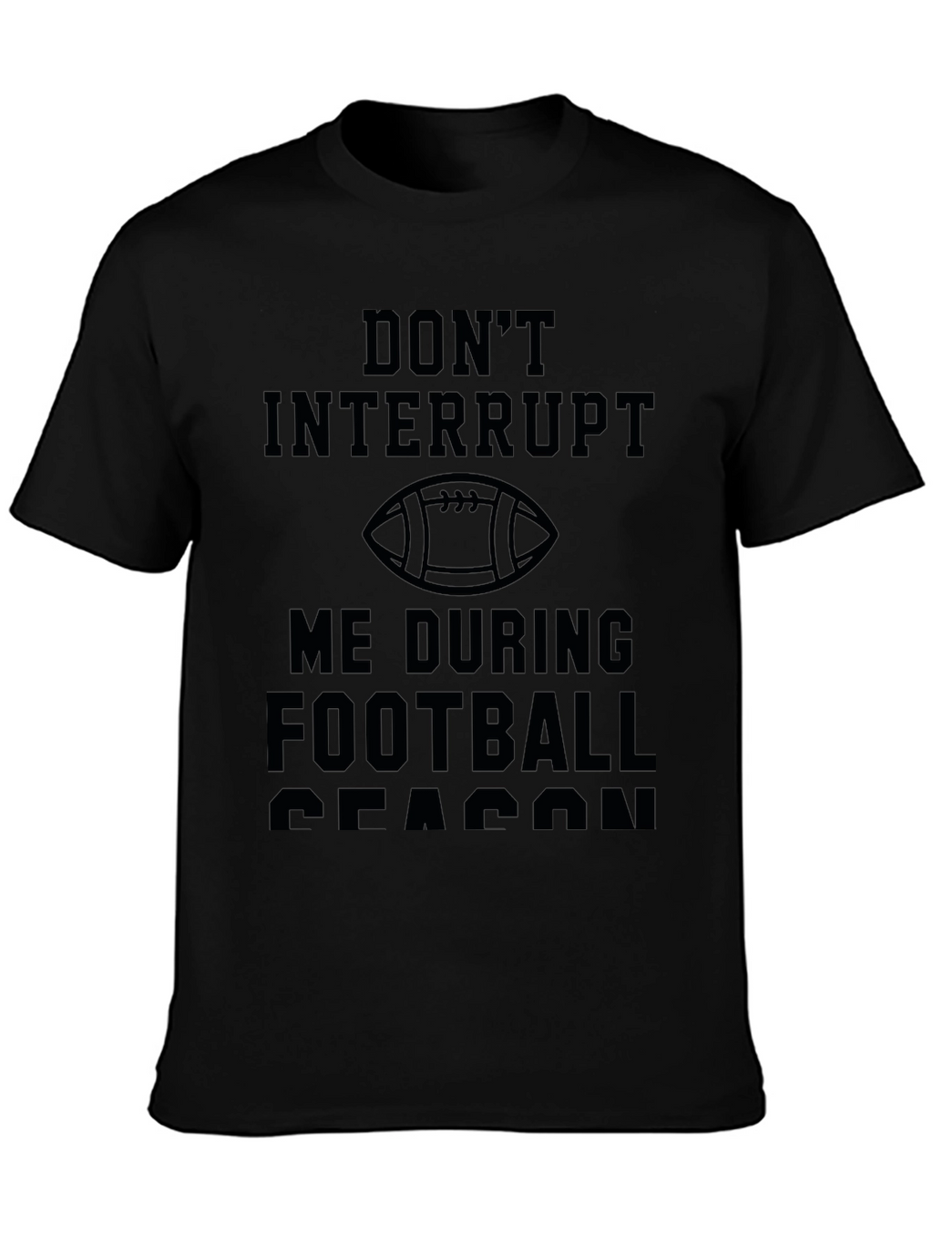 Dont Interrupt Football Season T-Shirt