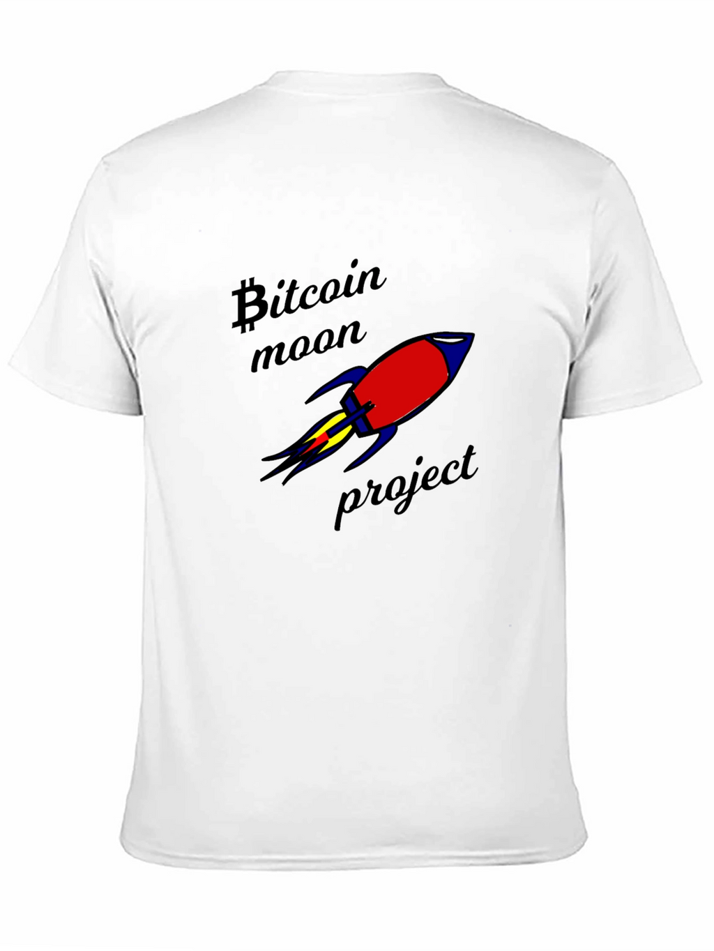 Bitcoin Moon Project Graphic T-Shirt