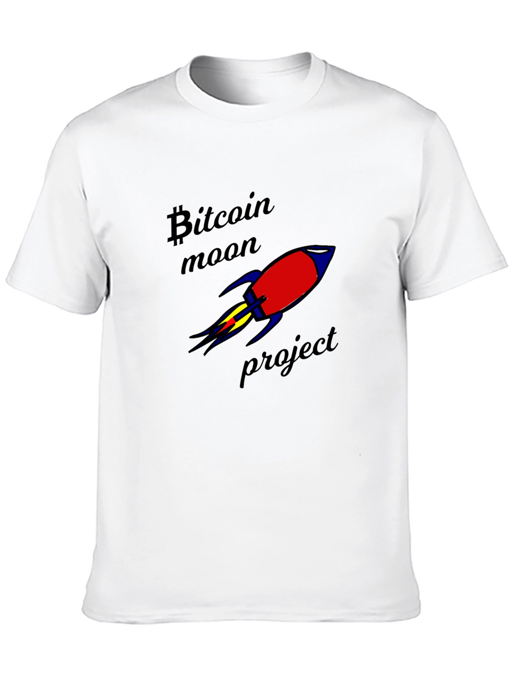 Bitcoin Moon Project Graphic T-Shirt