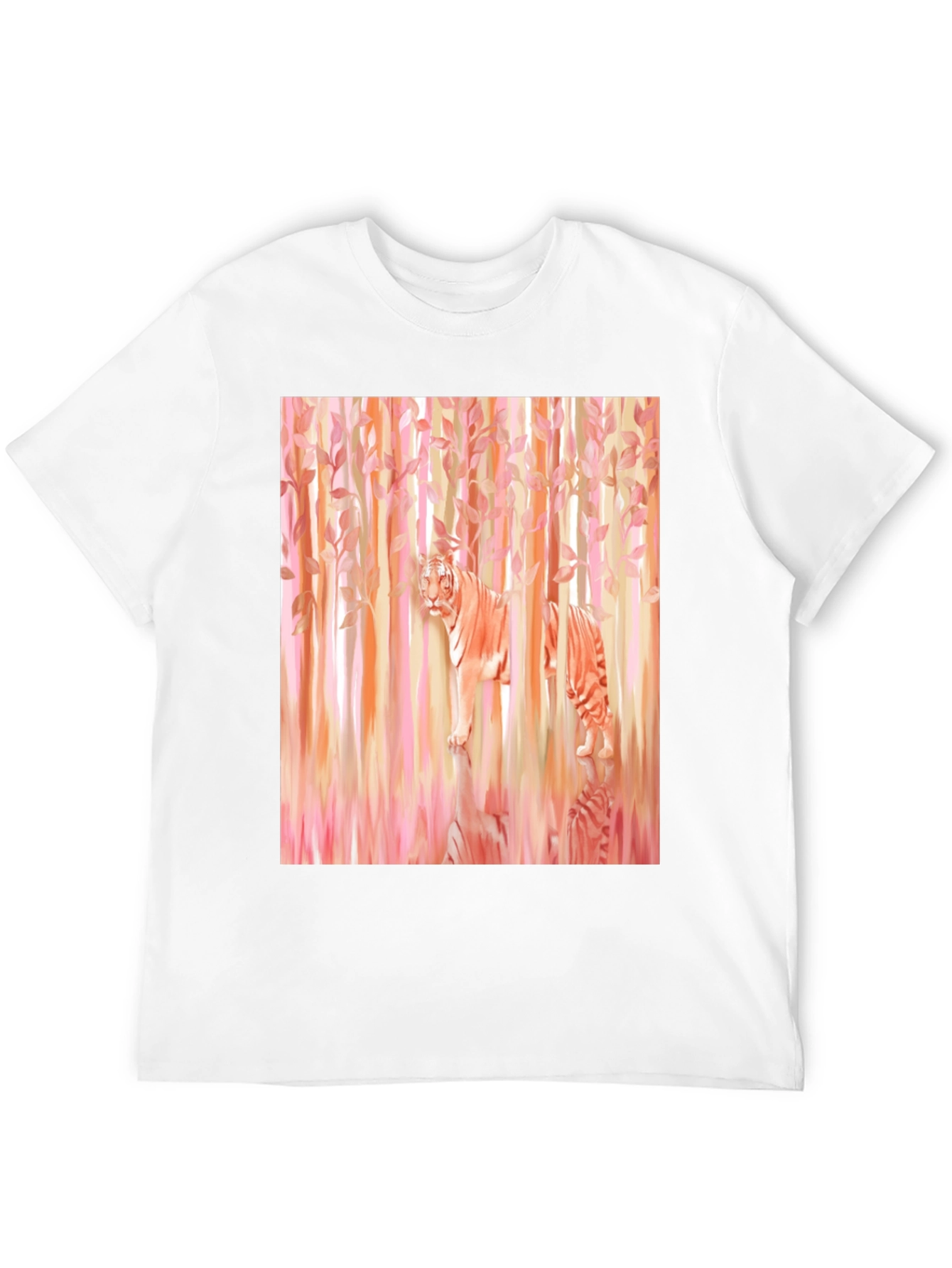 Tiger in Woods Graphic Tee - Black