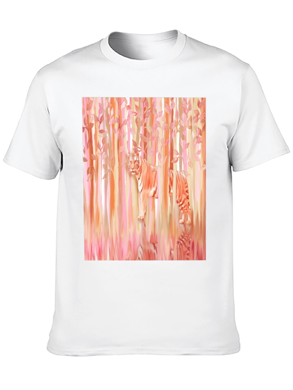 Tiger in Woods Graphic Tee - Black