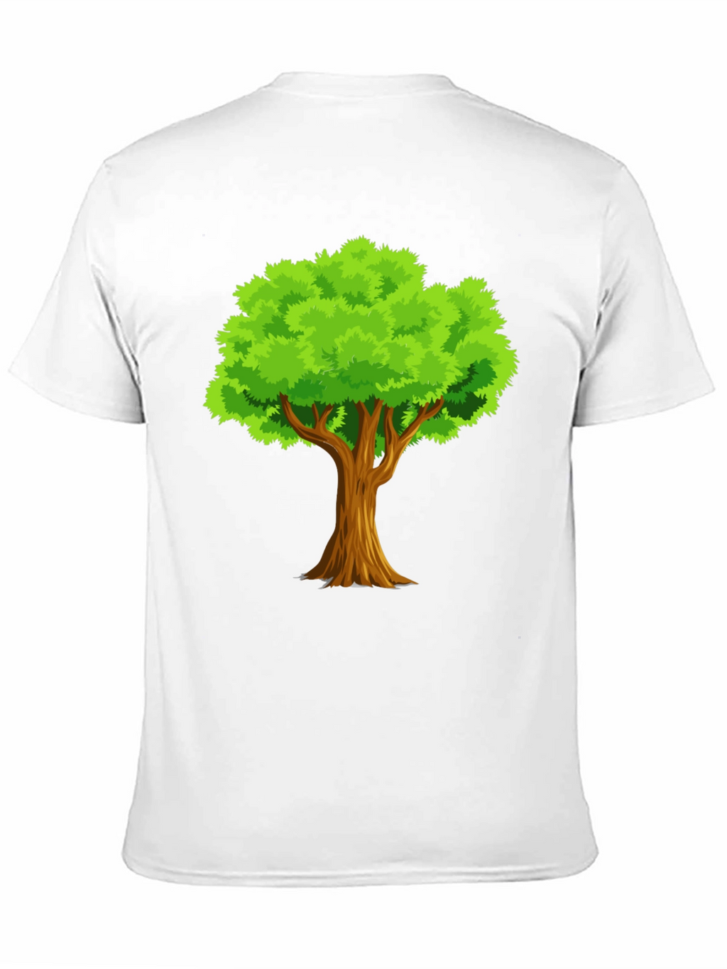 Mens Black Tree Graphic T-Shirt