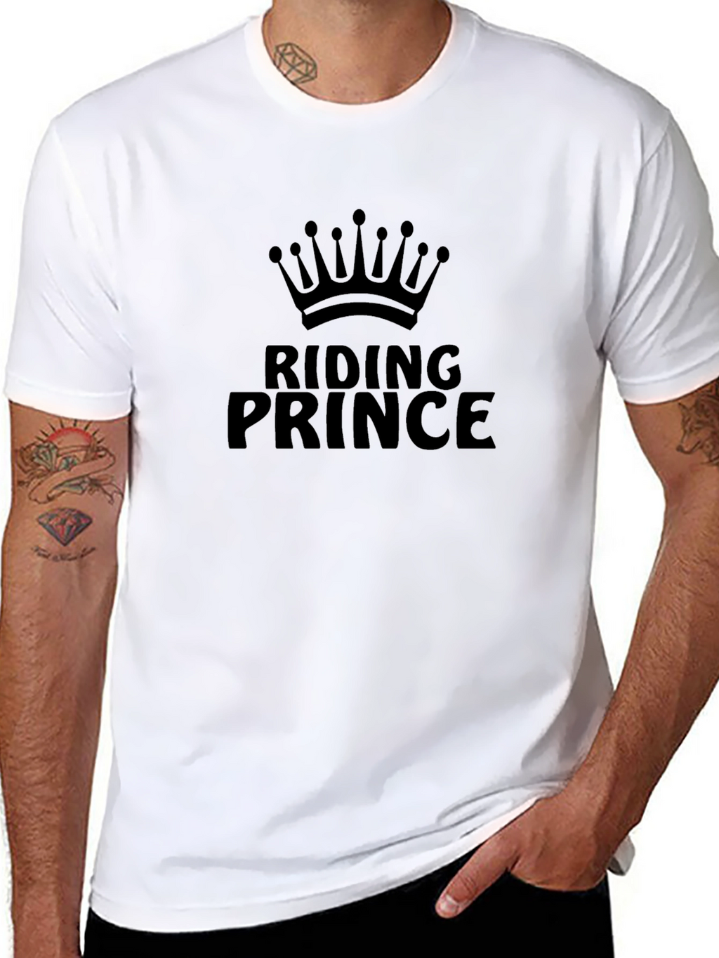 Riding Prince Graphic T-Shirt