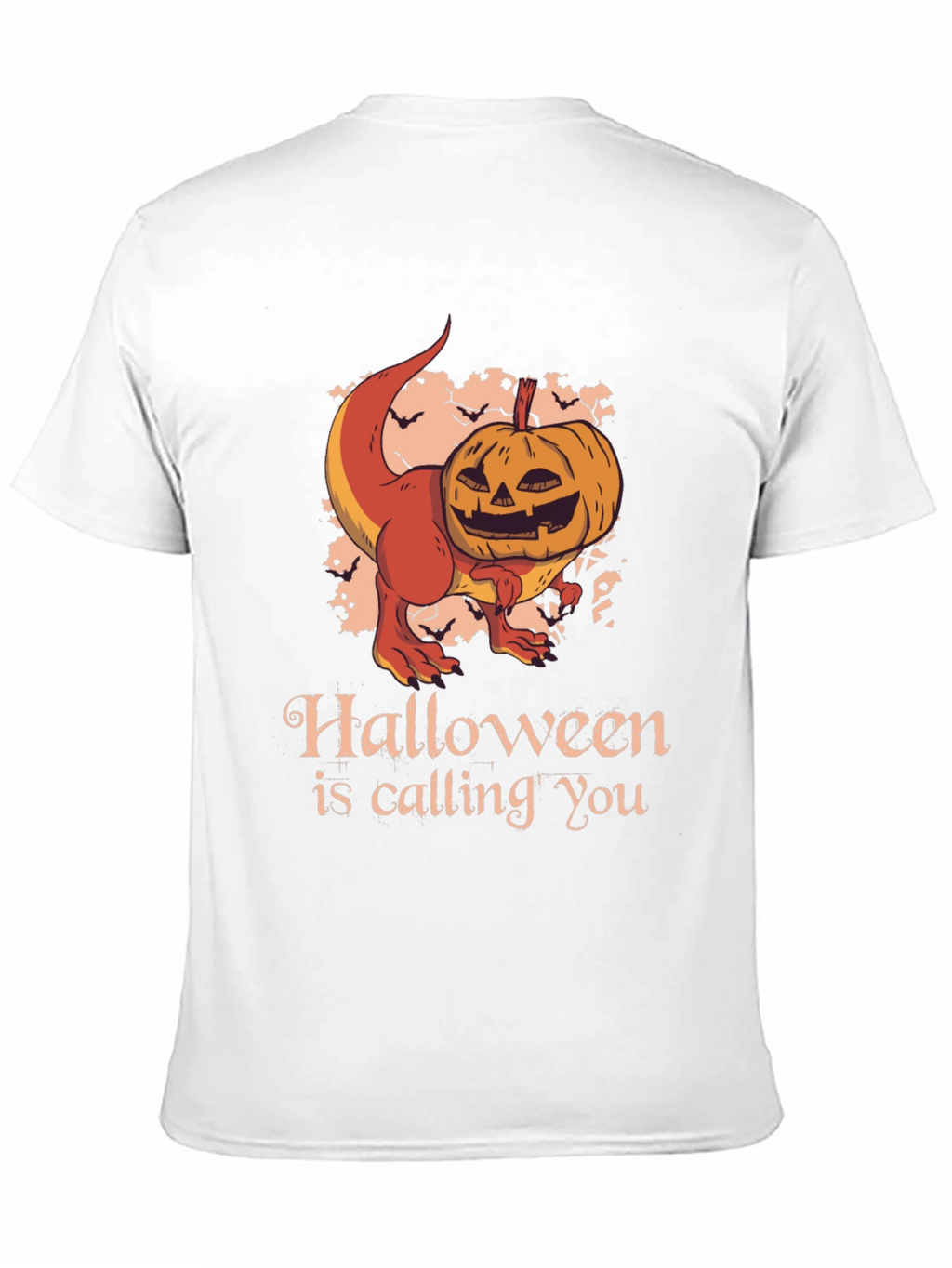 Halloween Dinosaur Pumpkin T-Shirt