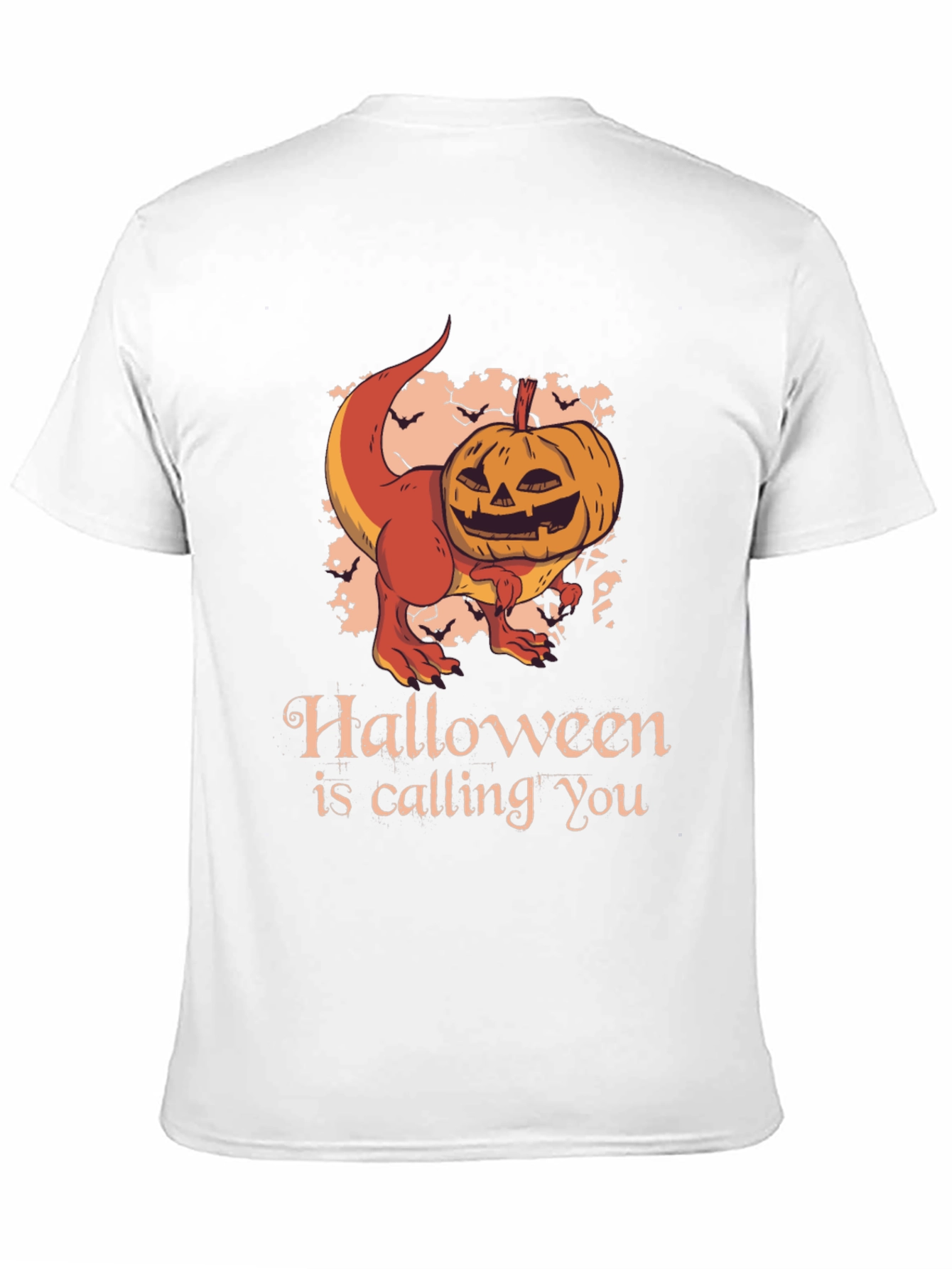 Halloween Dinosaur Pumpkin T-Shirt