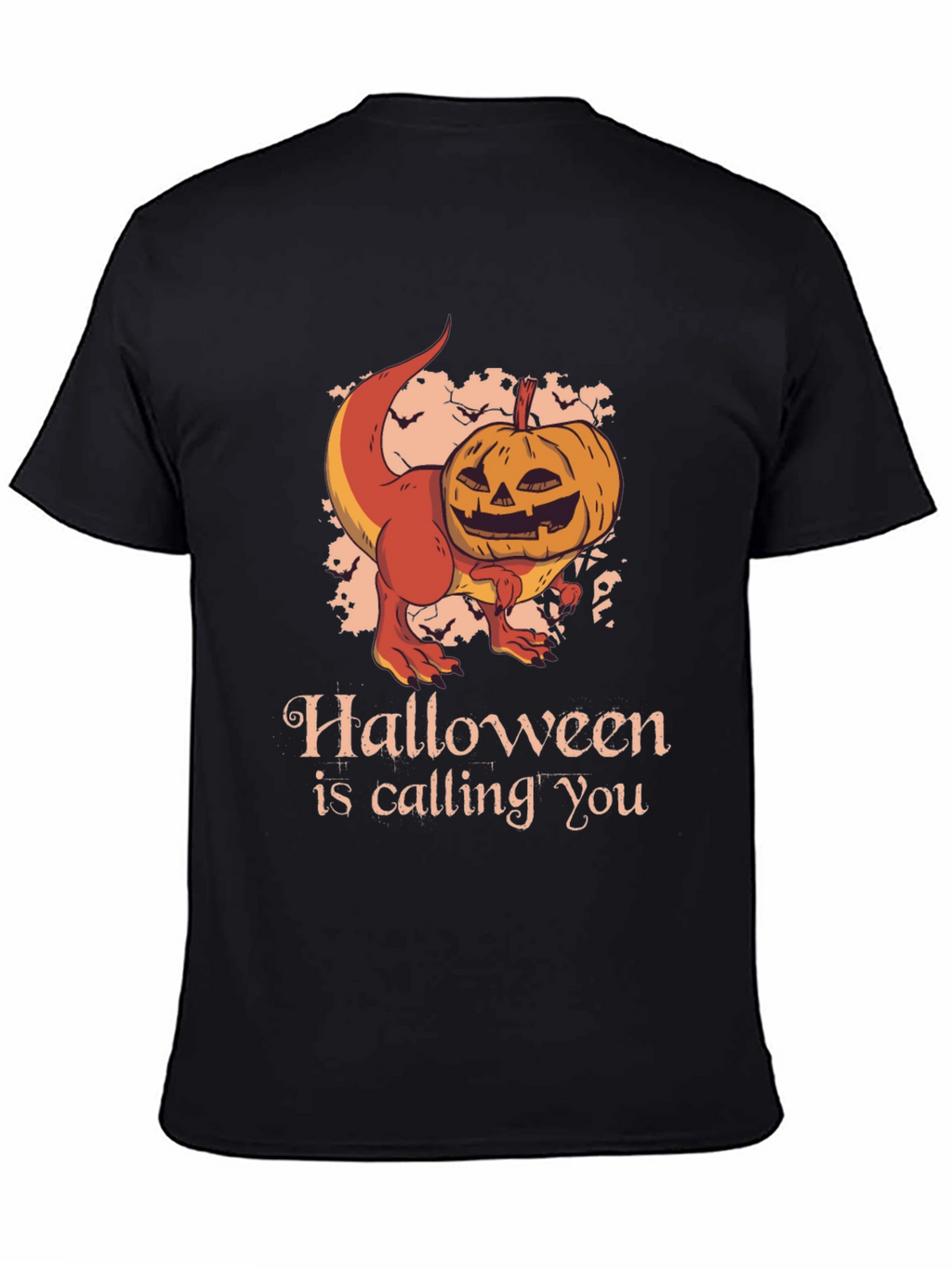 Halloween Dinosaur Pumpkin T-Shirt