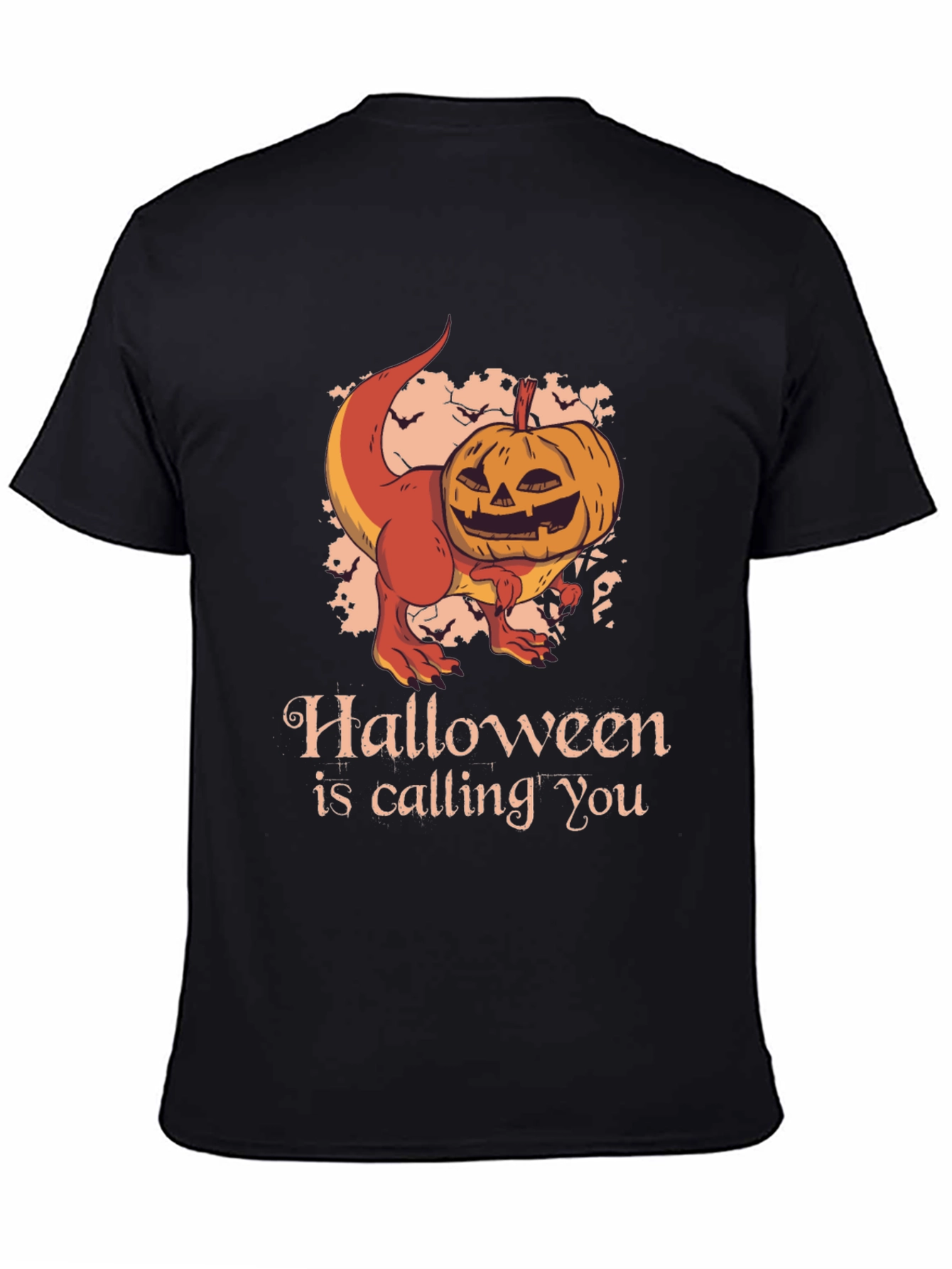 Halloween Dinosaur Pumpkin T-Shirt