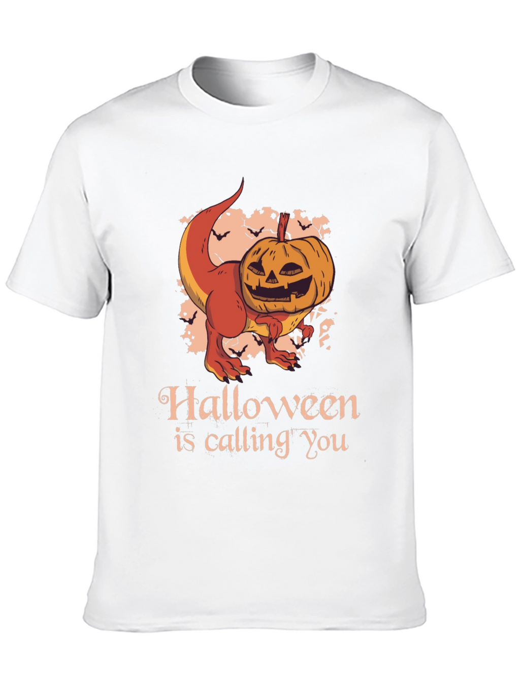 Halloween Dinosaur Pumpkin T-Shirt