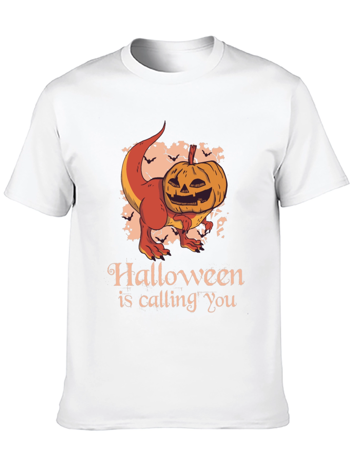 Halloween Dinosaur Pumpkin T-Shirt