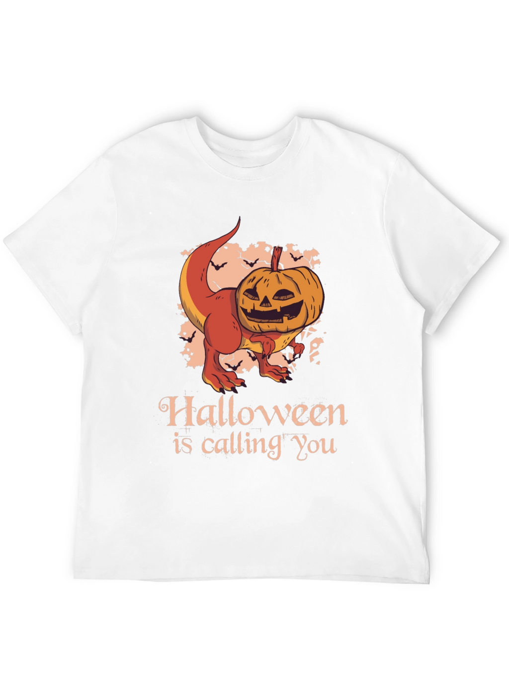Halloween Dinosaur Pumpkin T-Shirt