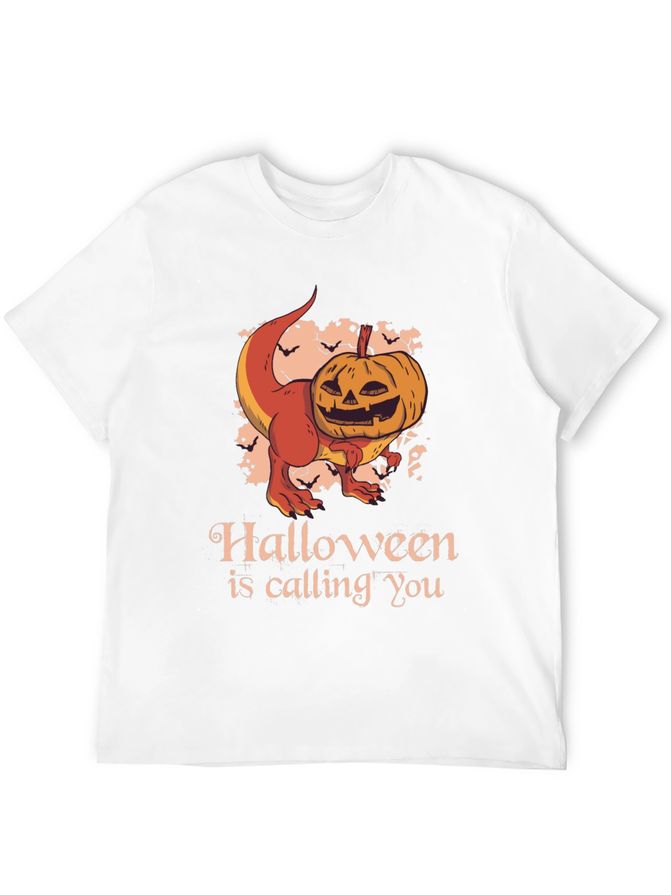Halloween Dinosaur Pumpkin T-Shirt