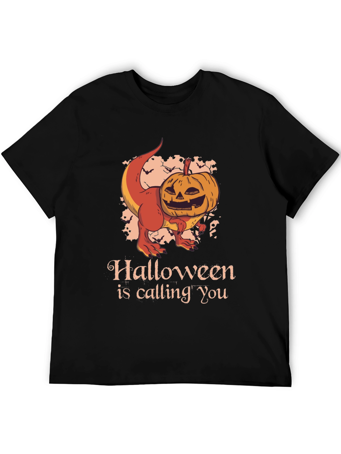 Halloween Dinosaur Pumpkin T-Shirt