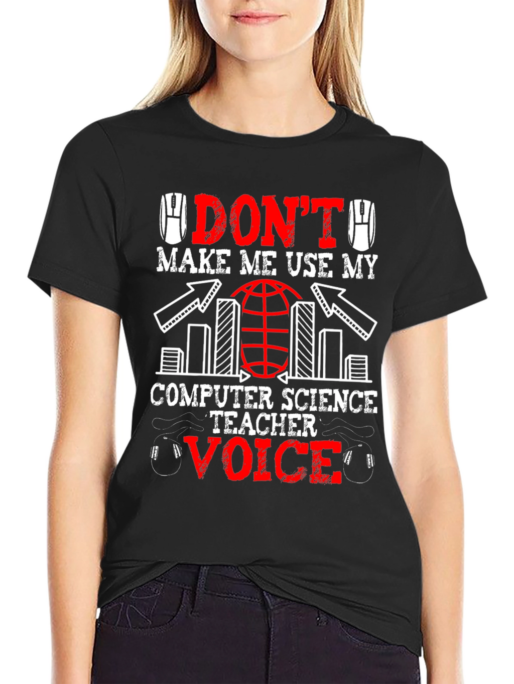Computer Science Teacher Funny T-Shirt