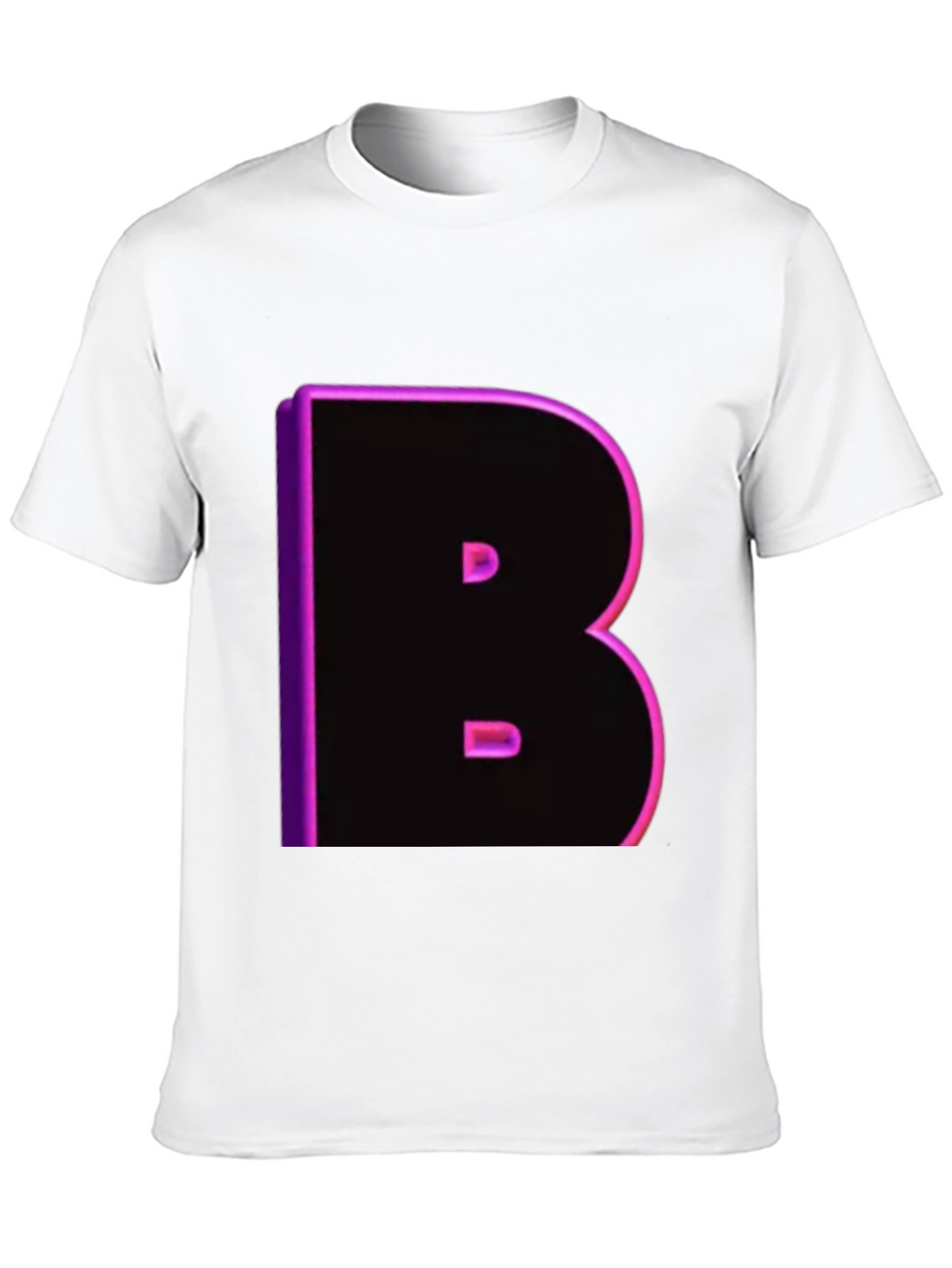 Bold B Neon T-Shirt - Black