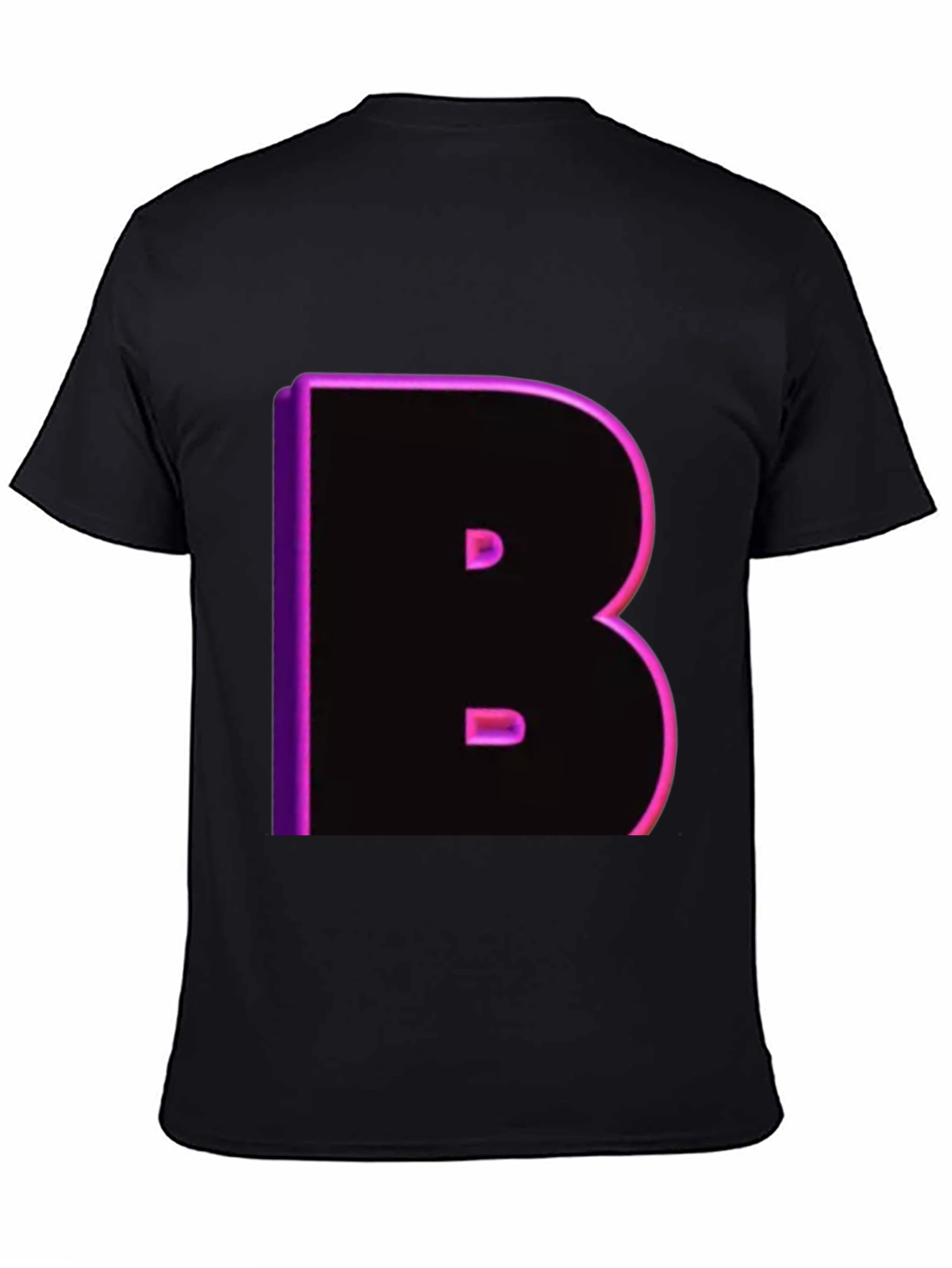 Bold B Neon T-Shirt - Black