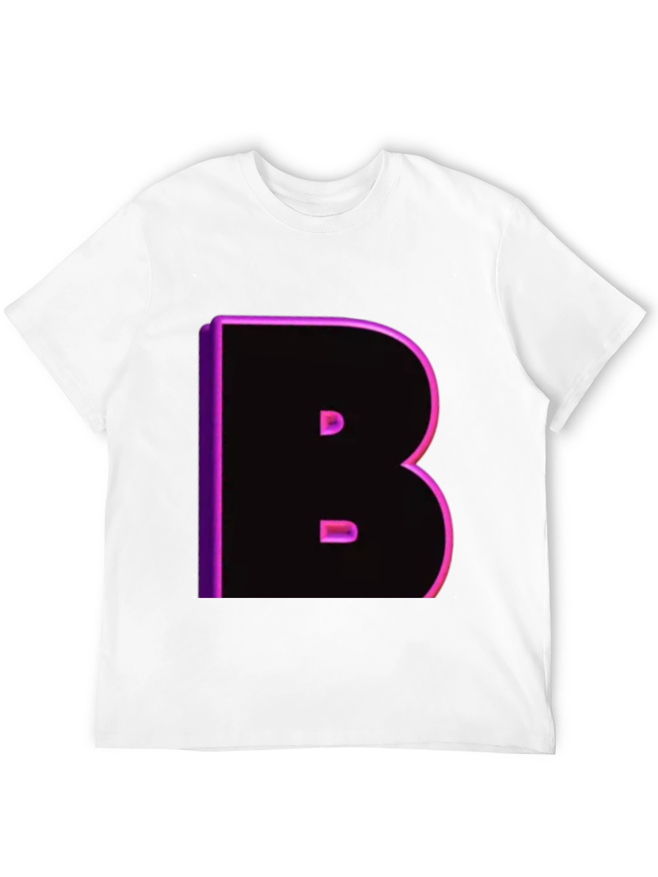 Bold B Neon T-Shirt - Black