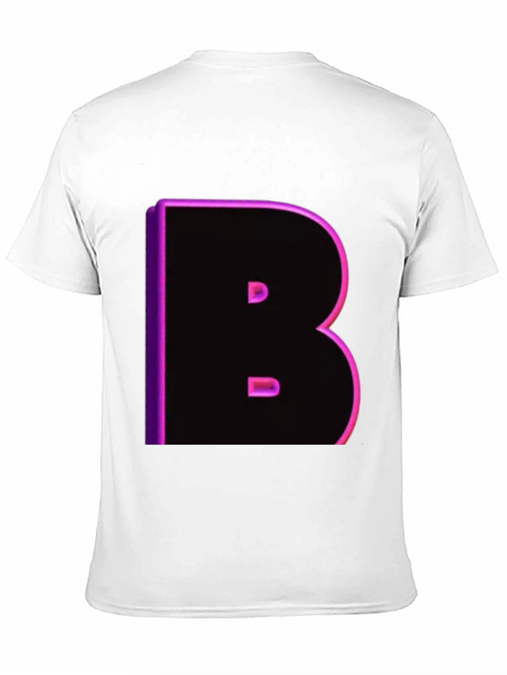 Bold B Neon T-Shirt - Black
