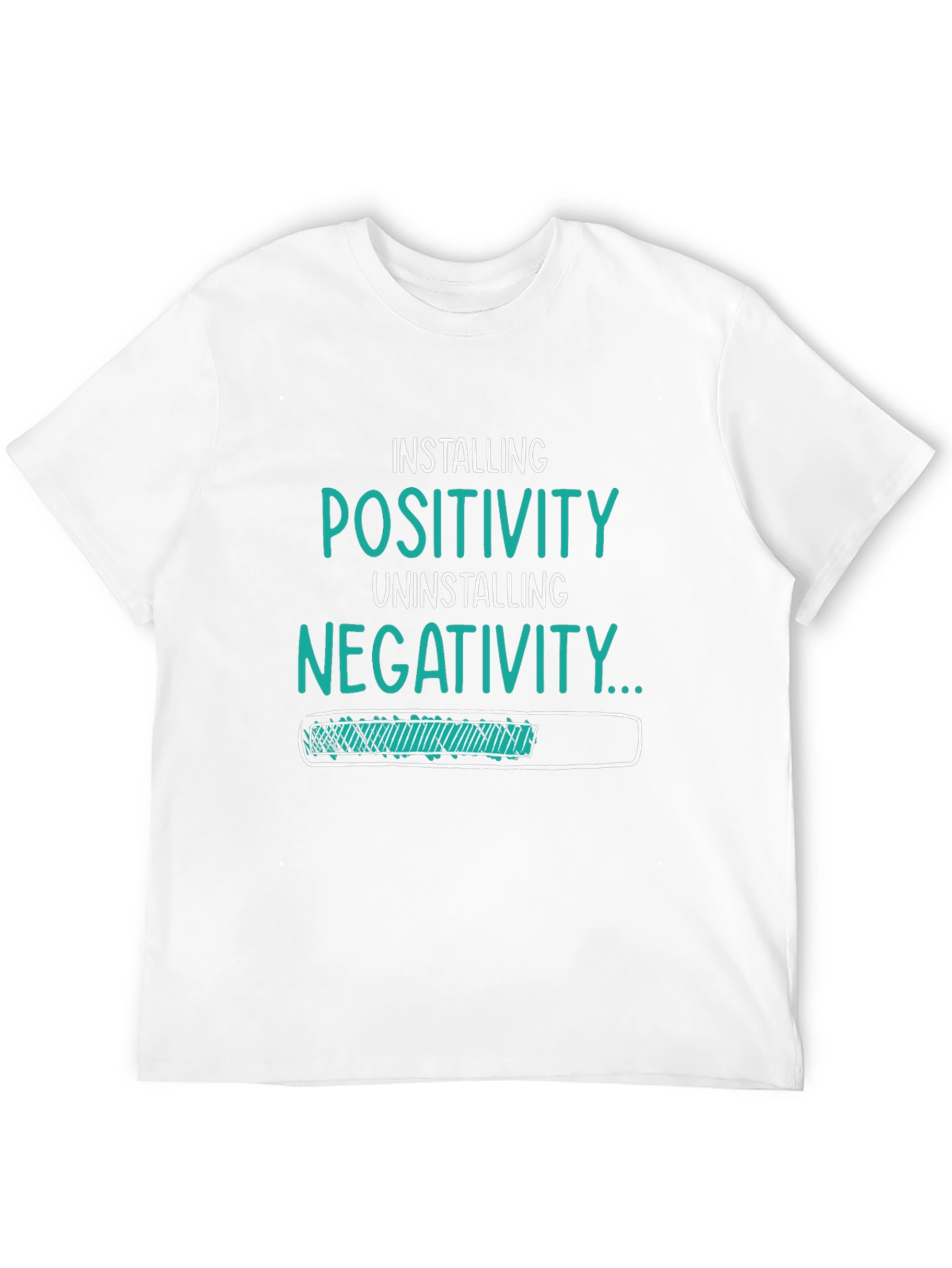 Installing Positivity Graphic T-Shirt