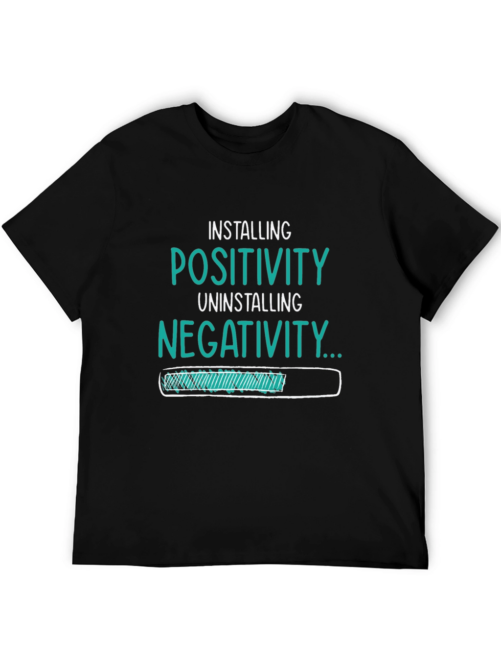 Installing Positivity Graphic T-Shirt