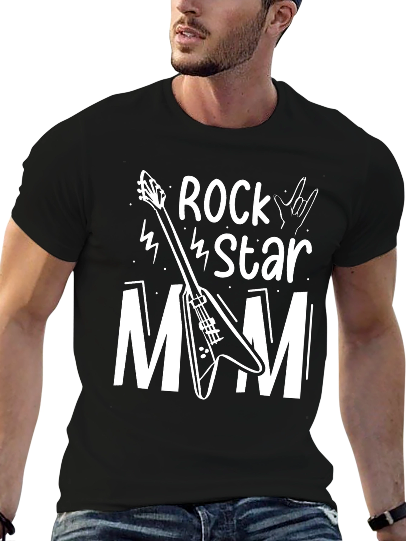 Rockstar Mom T-Shirt - Music Lover Gift