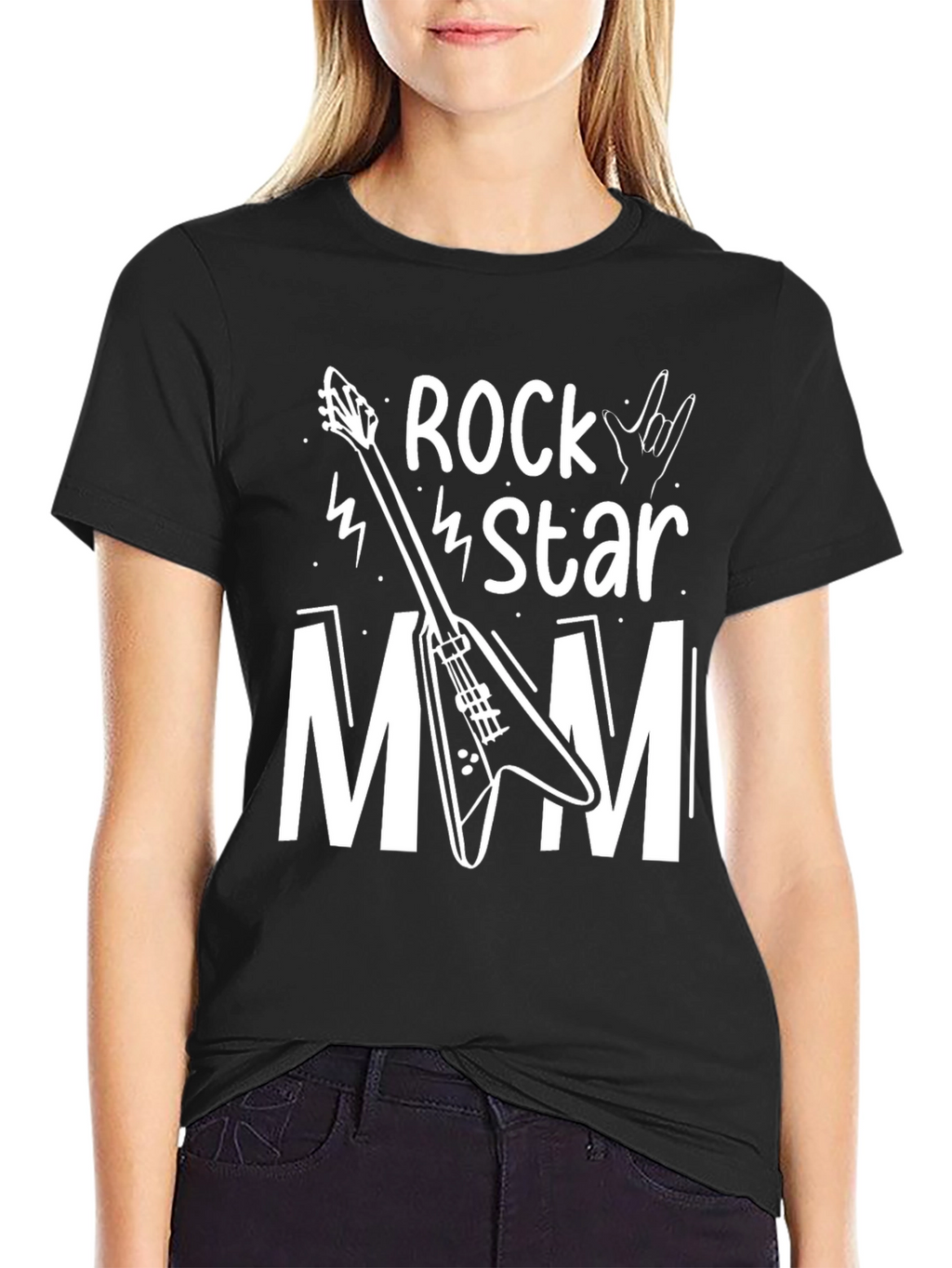 Rockstar Mom T-Shirt - Music Lover Gift