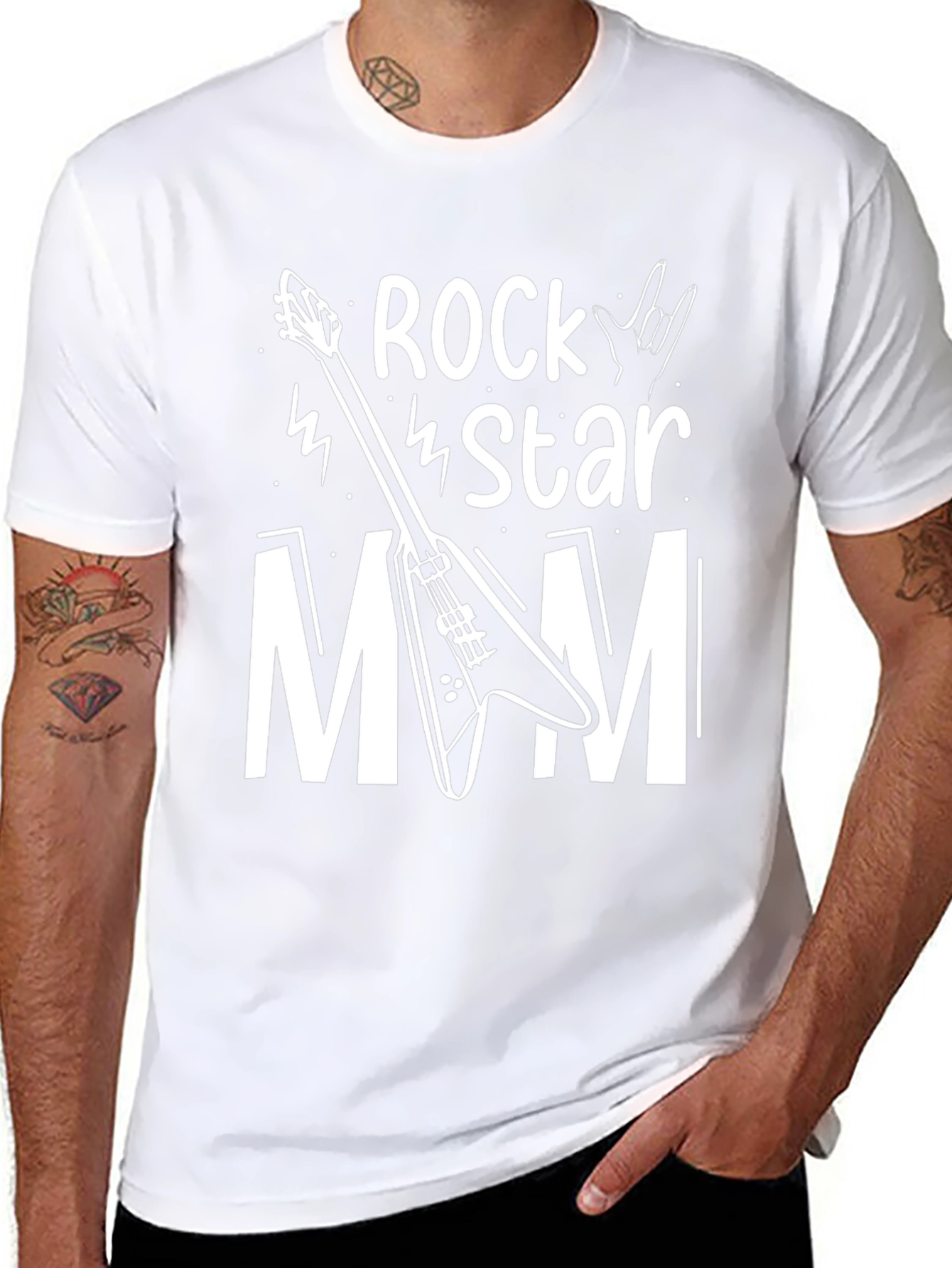 Rockstar Mom T-Shirt - Music Lover Gift