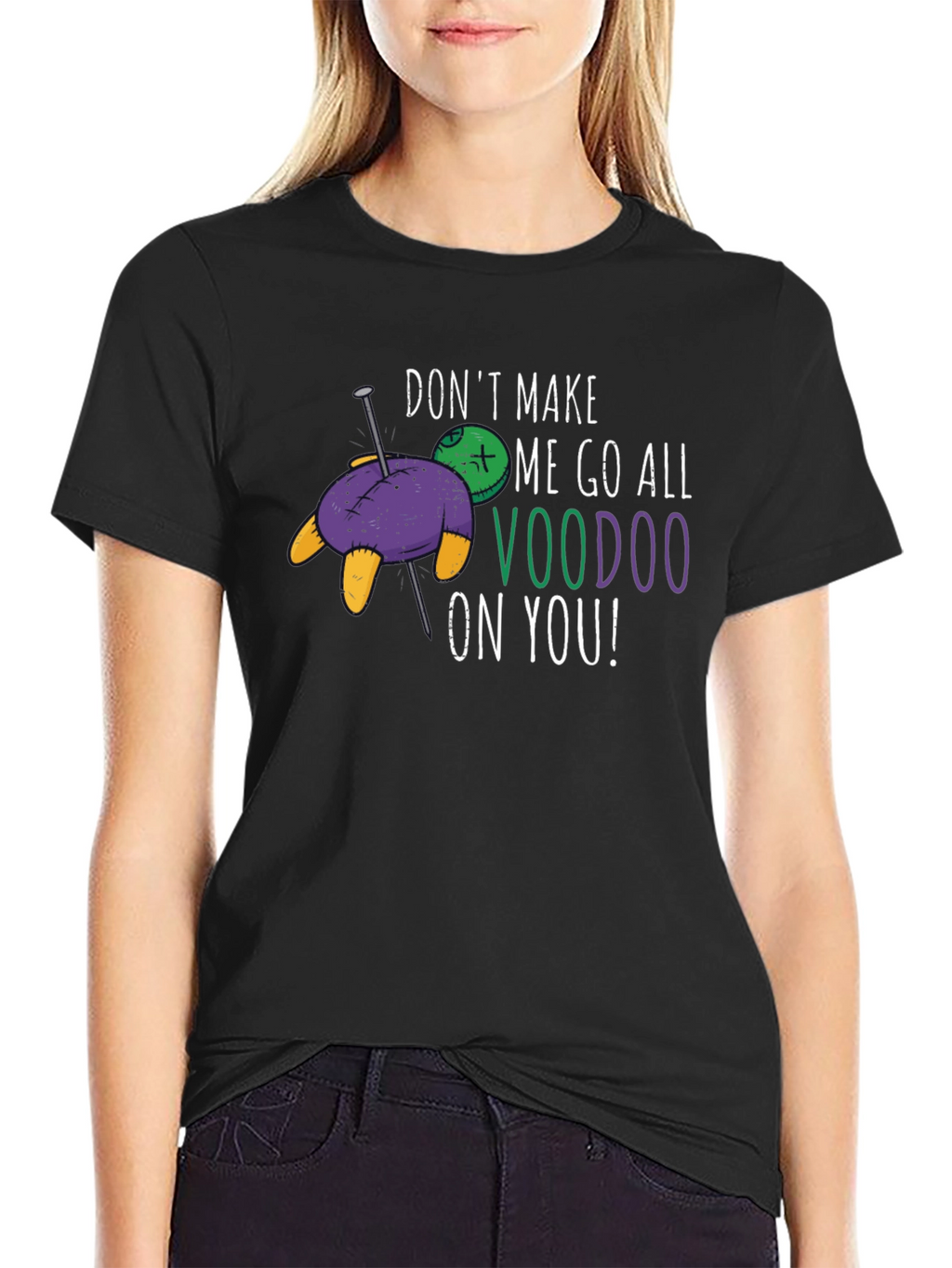 Voodoo Doll Novelty Graphic T-Shirt
