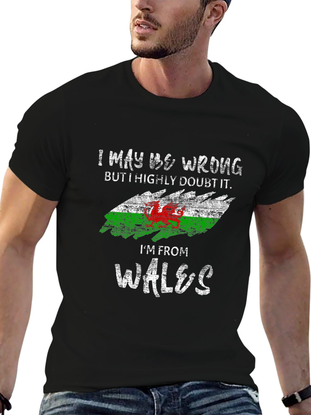 Welsh Pride T-Shirt - I May Be Wrong