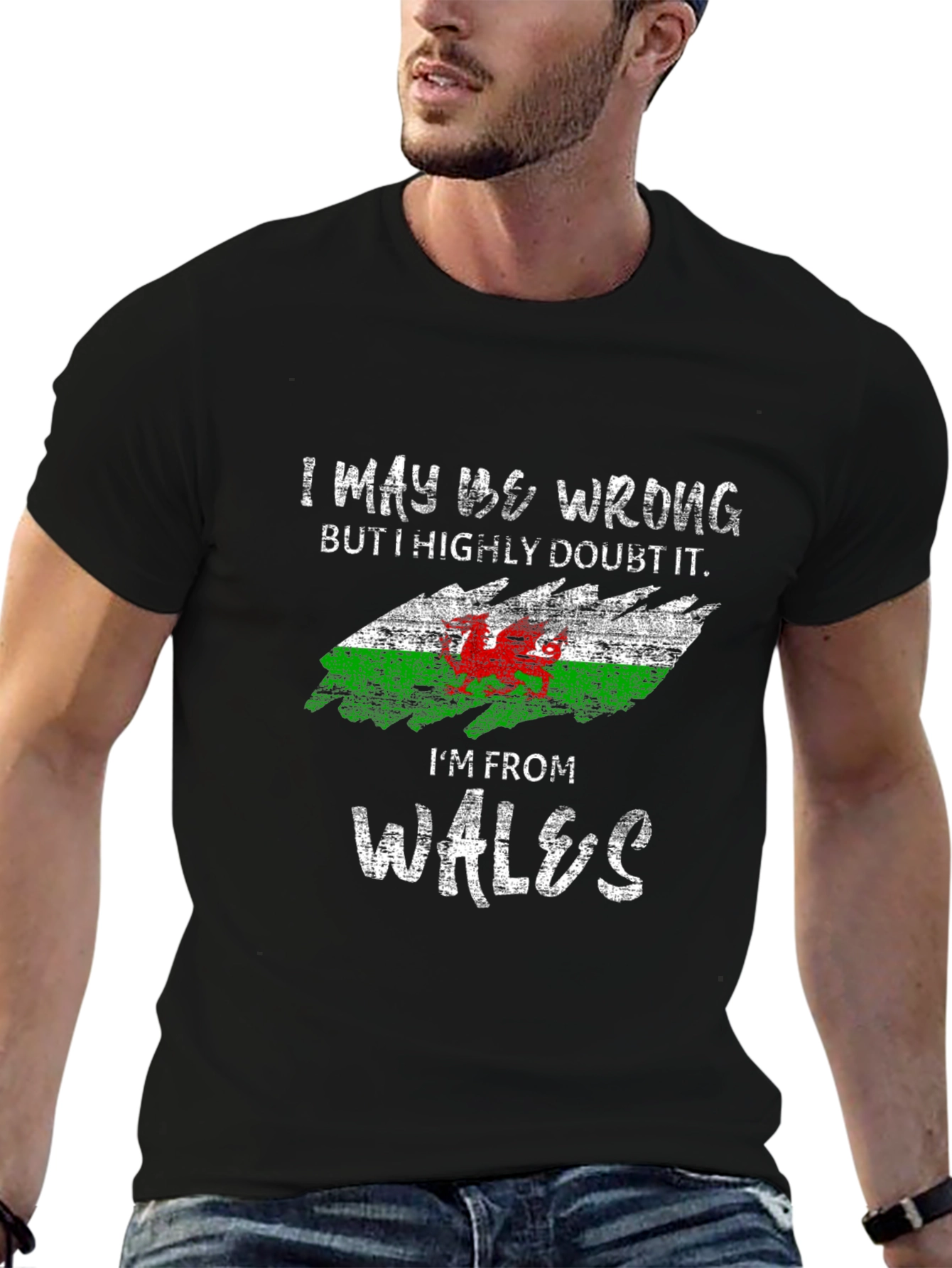 Welsh Pride T-Shirt - I May Be Wrong