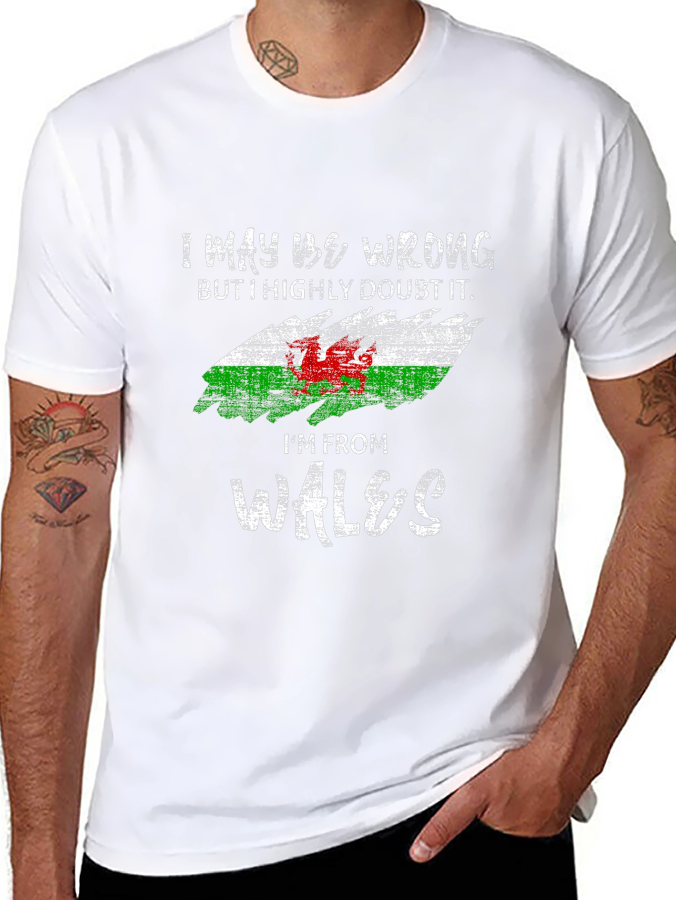Welsh Pride T-Shirt - I May Be Wrong