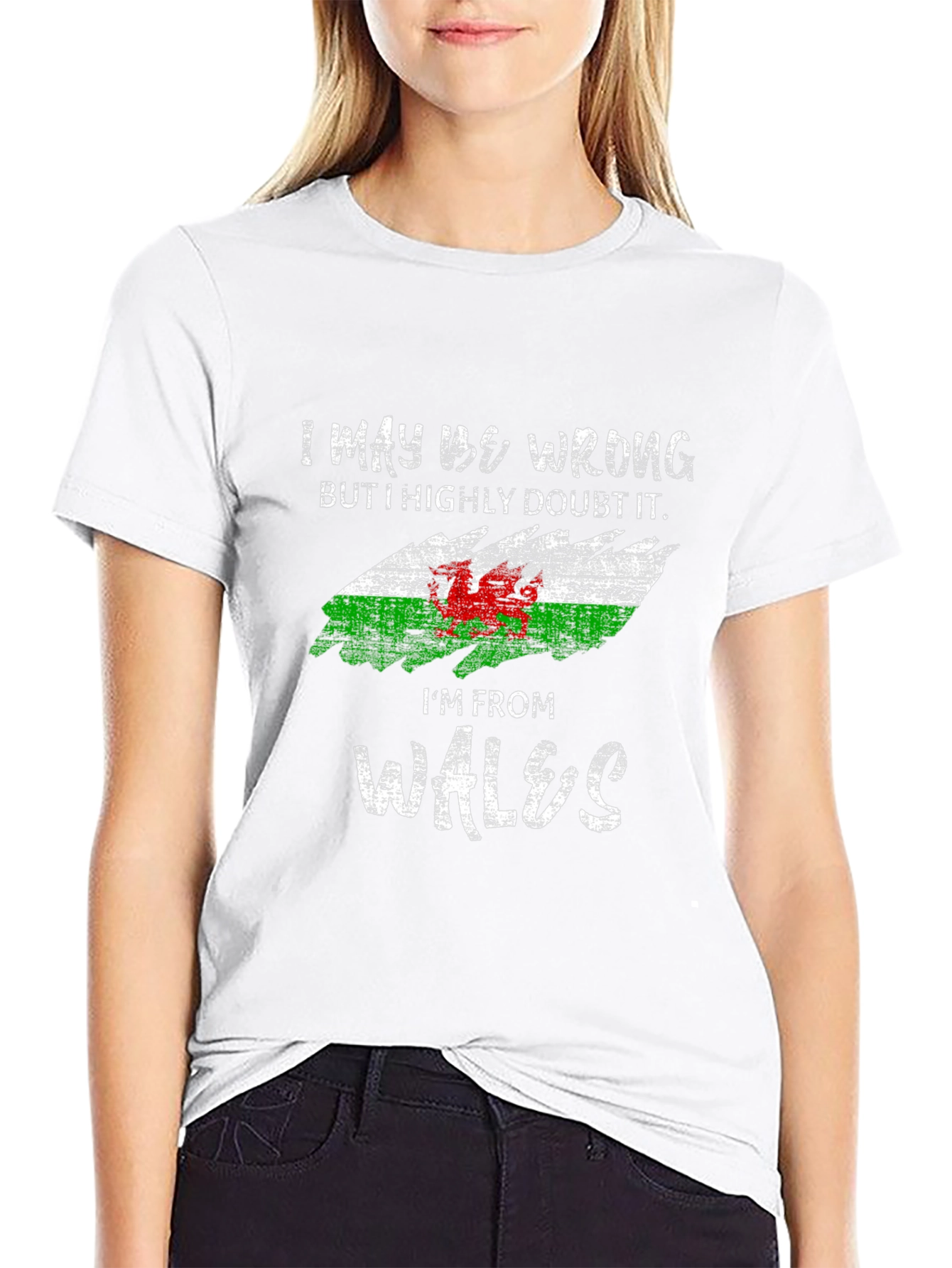 Welsh Pride T-Shirt - I May Be Wrong