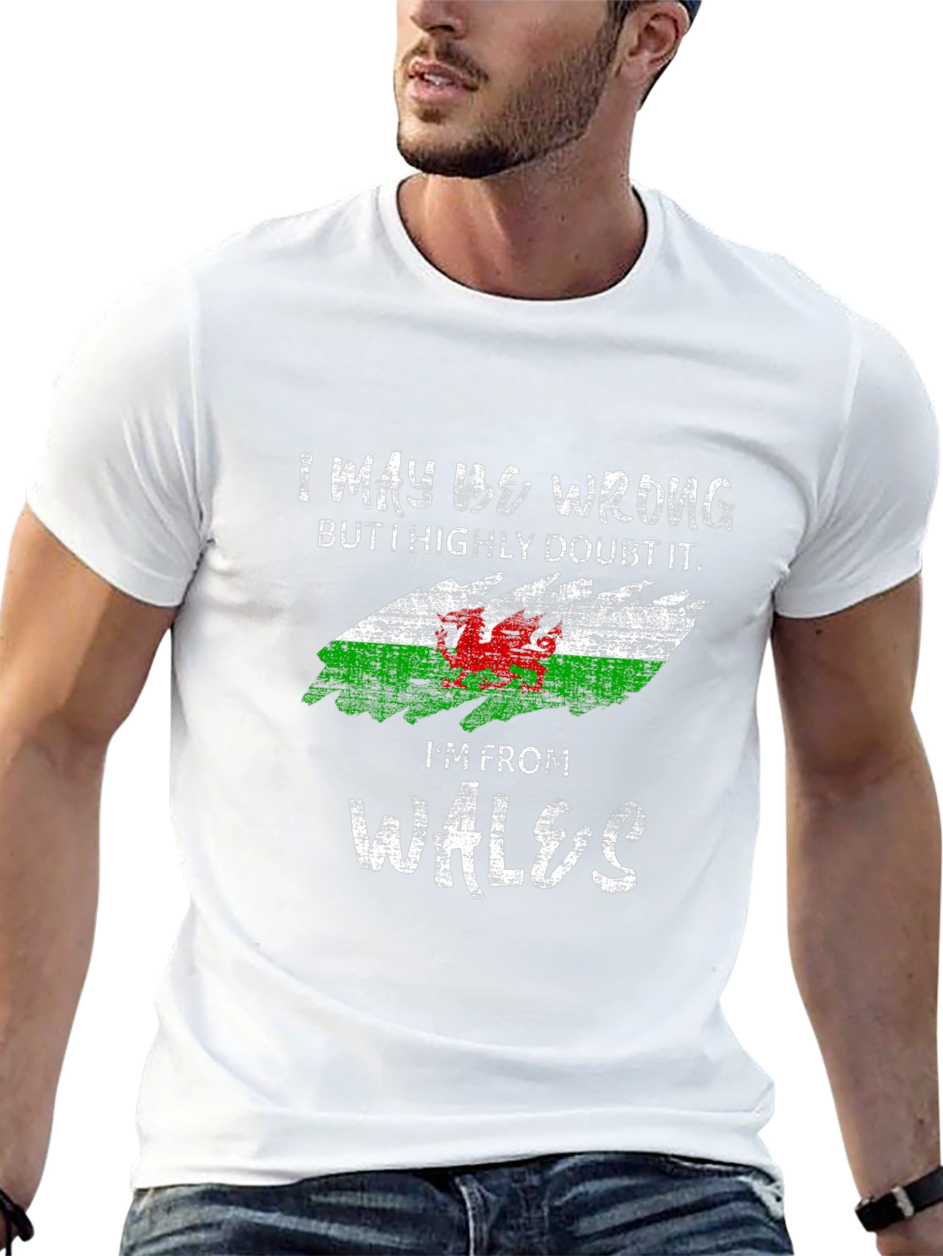 Welsh Pride T-Shirt - I May Be Wrong