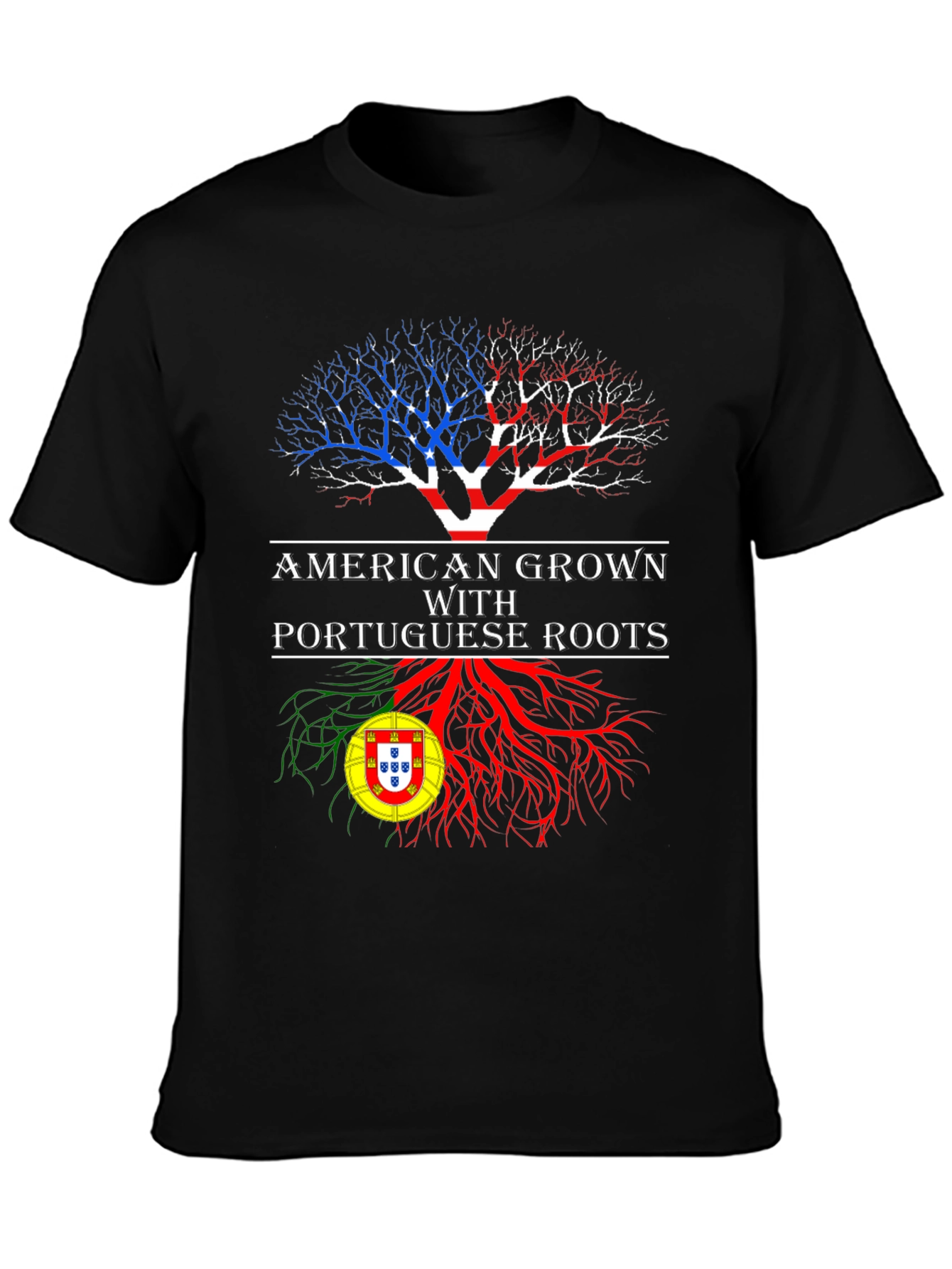 American Grown Portuguese Roots T-Shirt