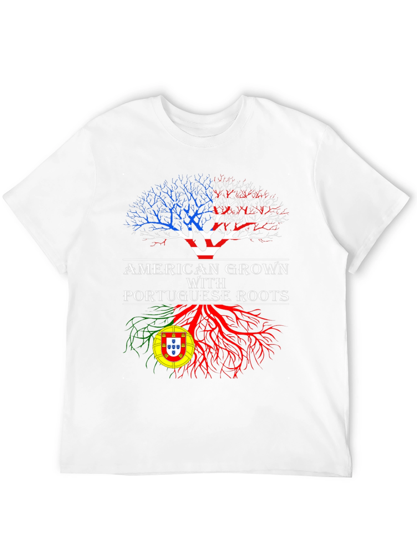 American Grown Portuguese Roots T-Shirt