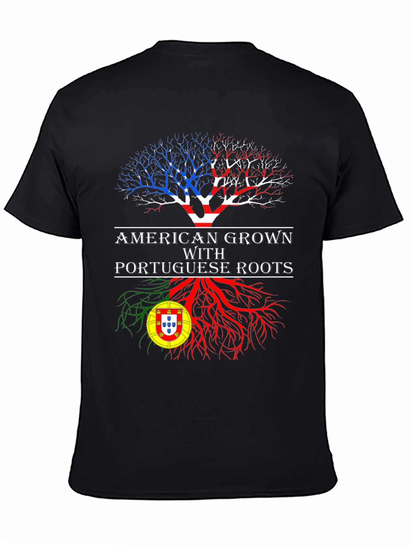 American Grown Portuguese Roots T-Shirt