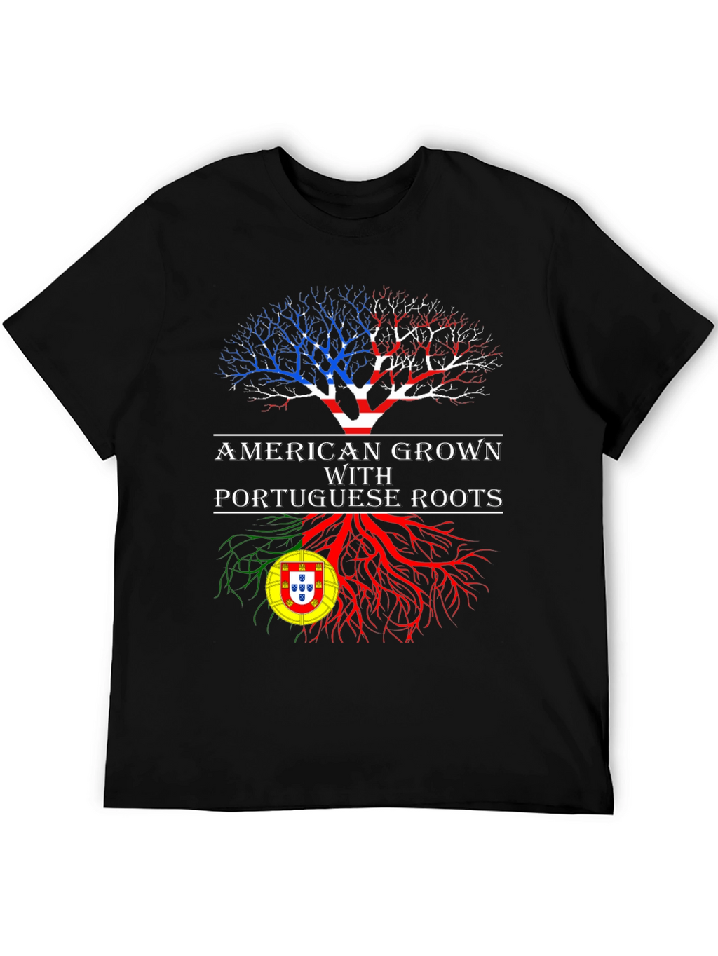 American Grown Portuguese Roots T-Shirt