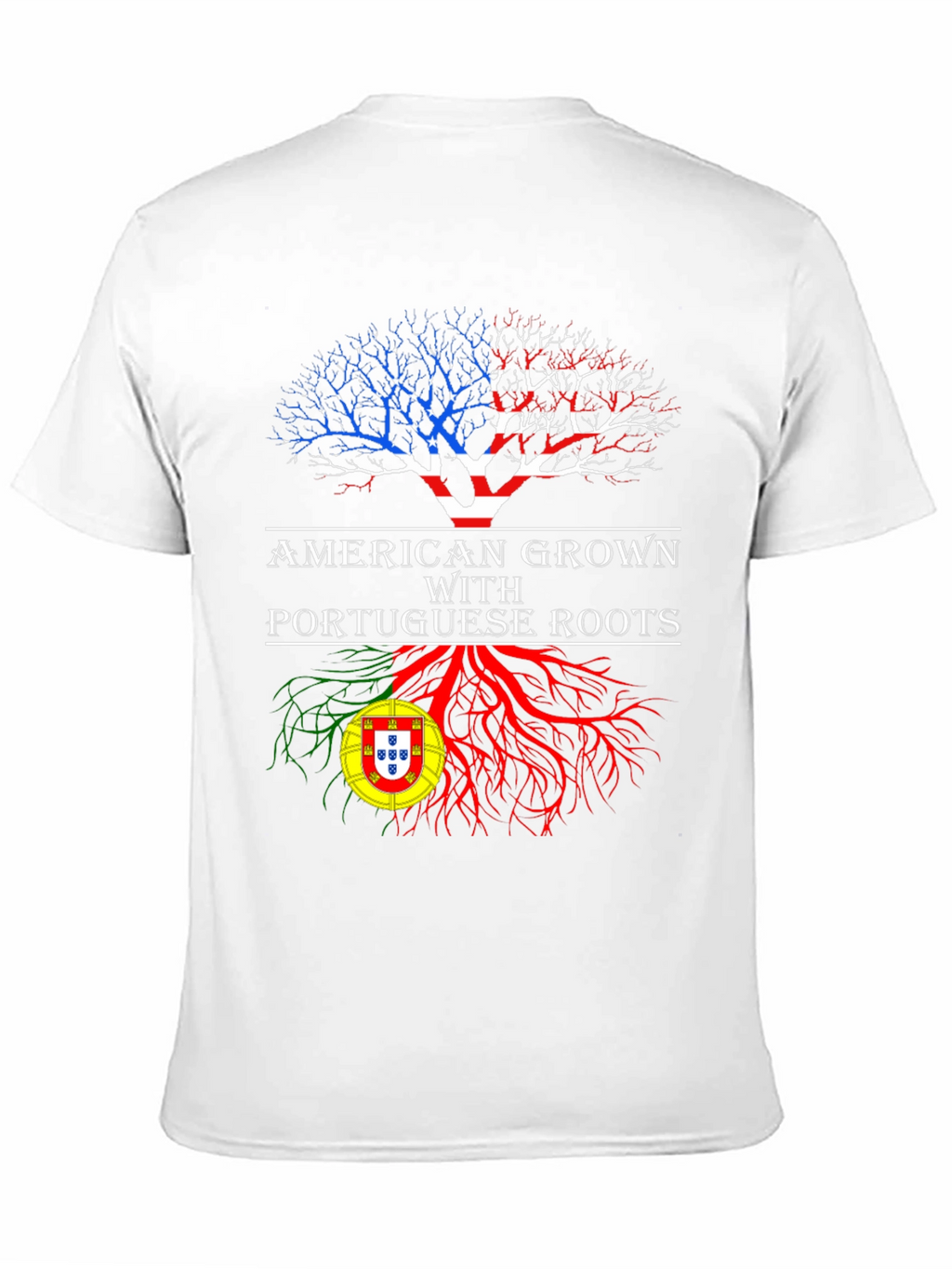 American Grown Portuguese Roots T-Shirt