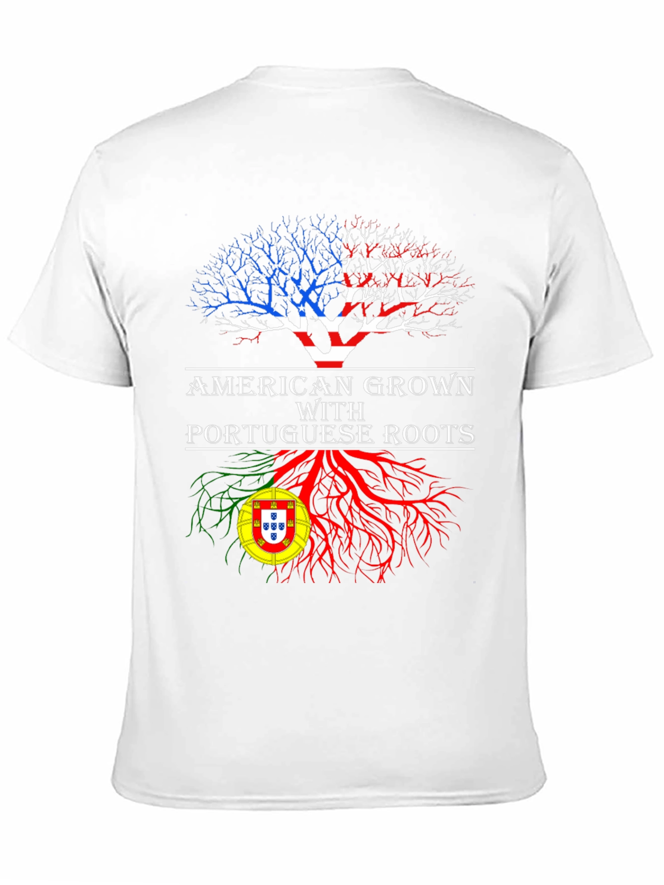American Grown Portuguese Roots T-Shirt