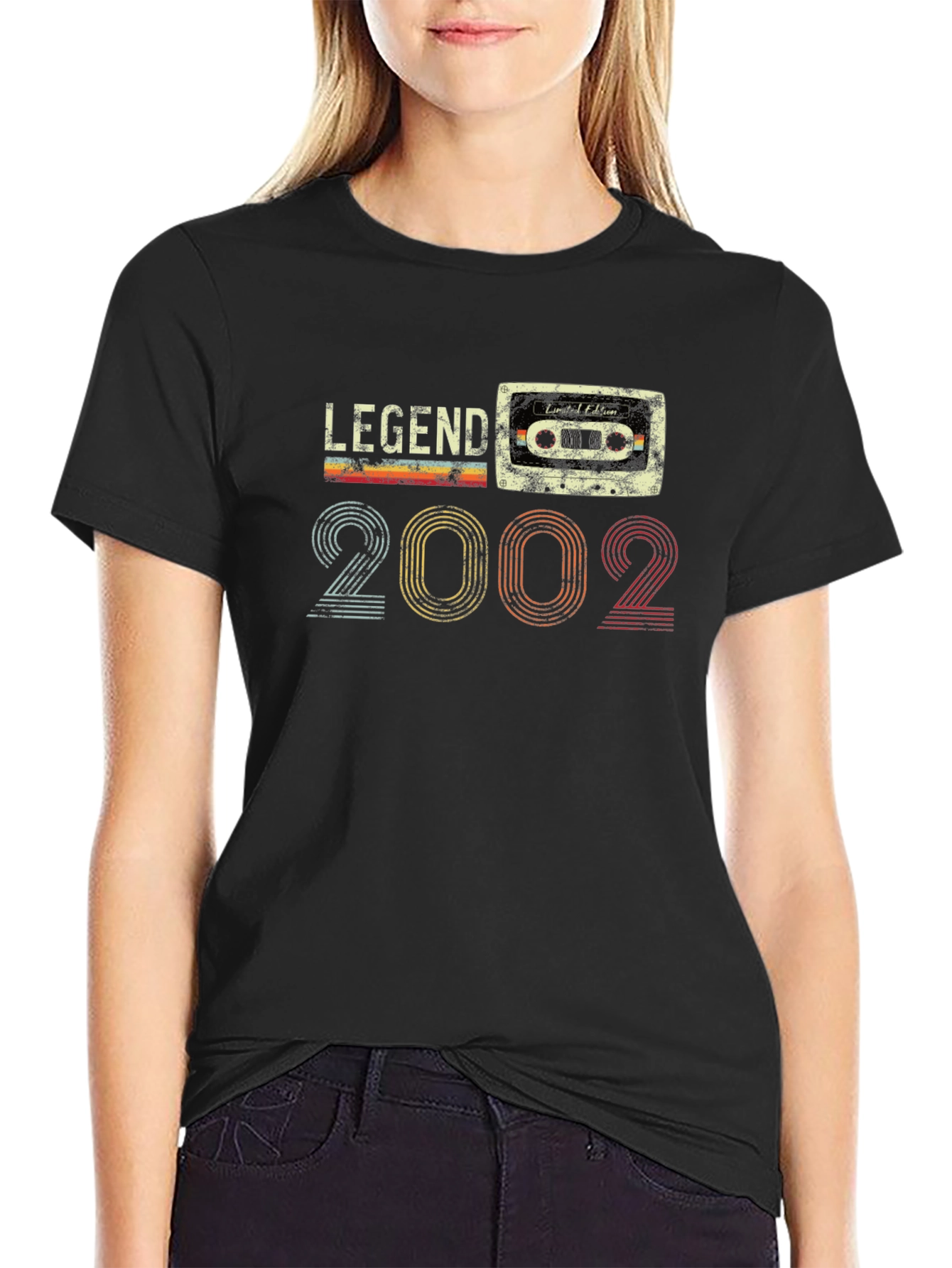 Legend 2002 Cassette Tape Graphic T-Shirt