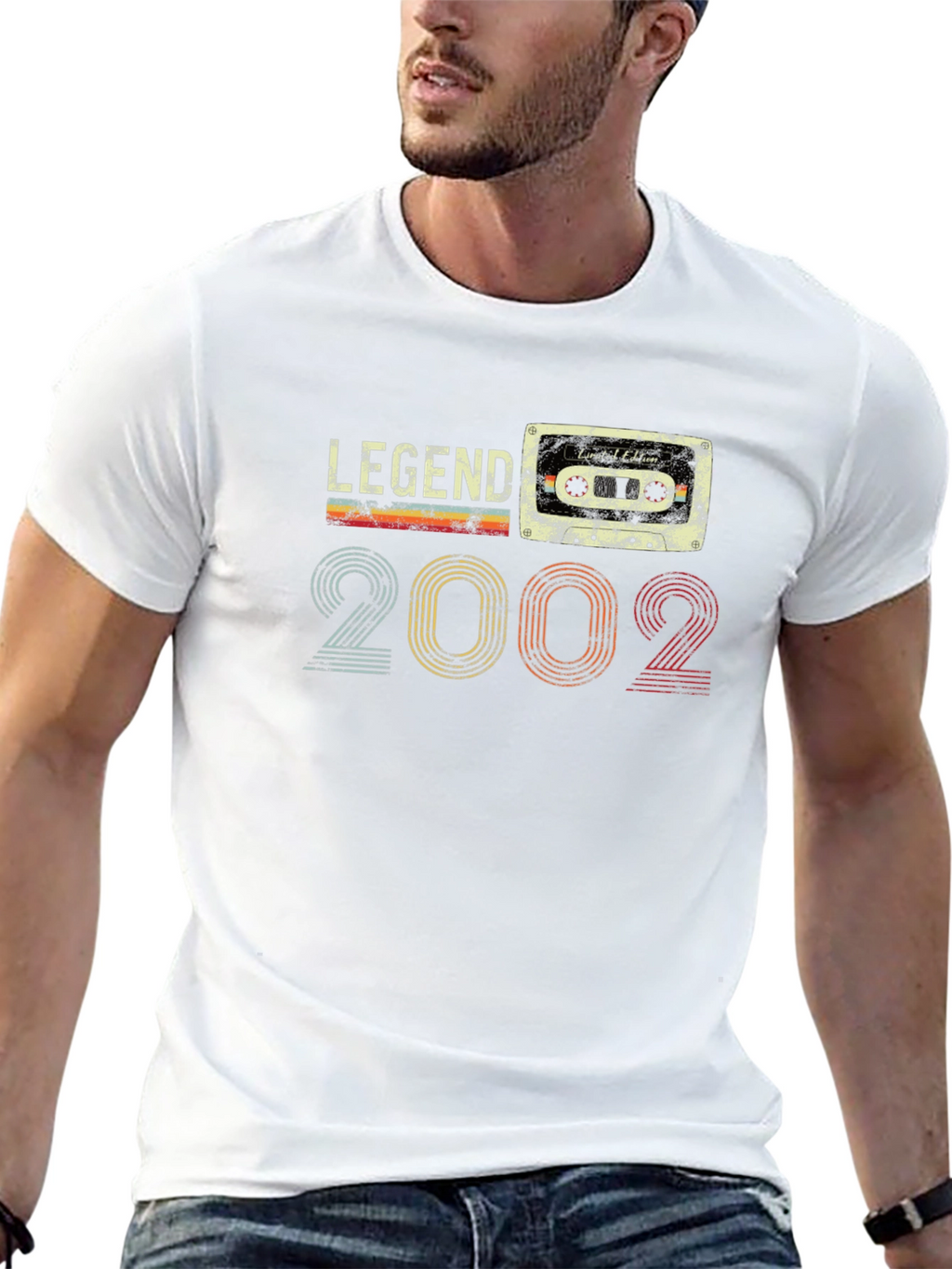 Legend 2002 Cassette Tape Graphic T-Shirt