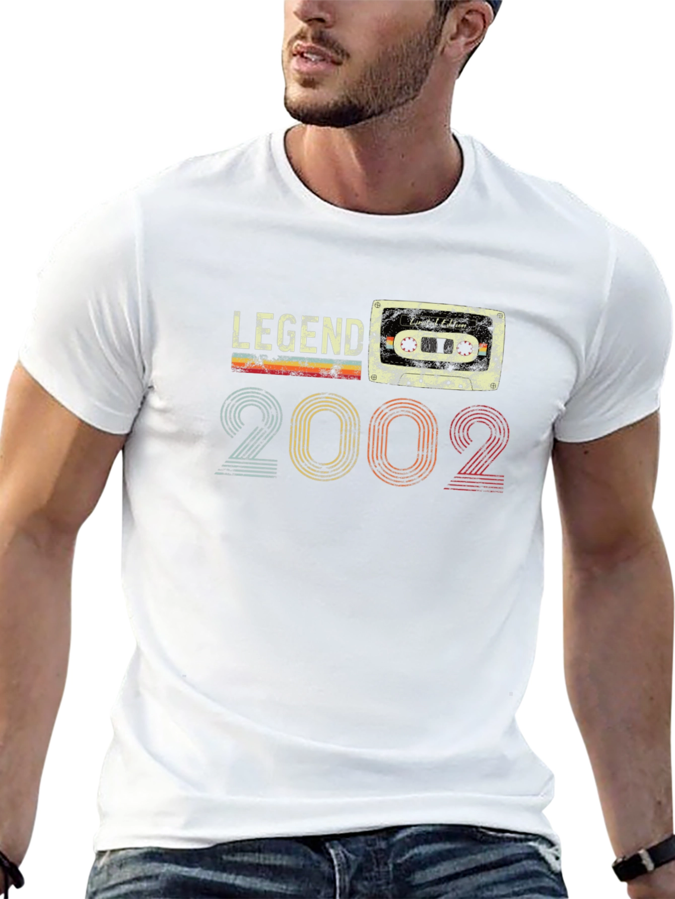 Legend 2002 Cassette Tape Graphic T-Shirt