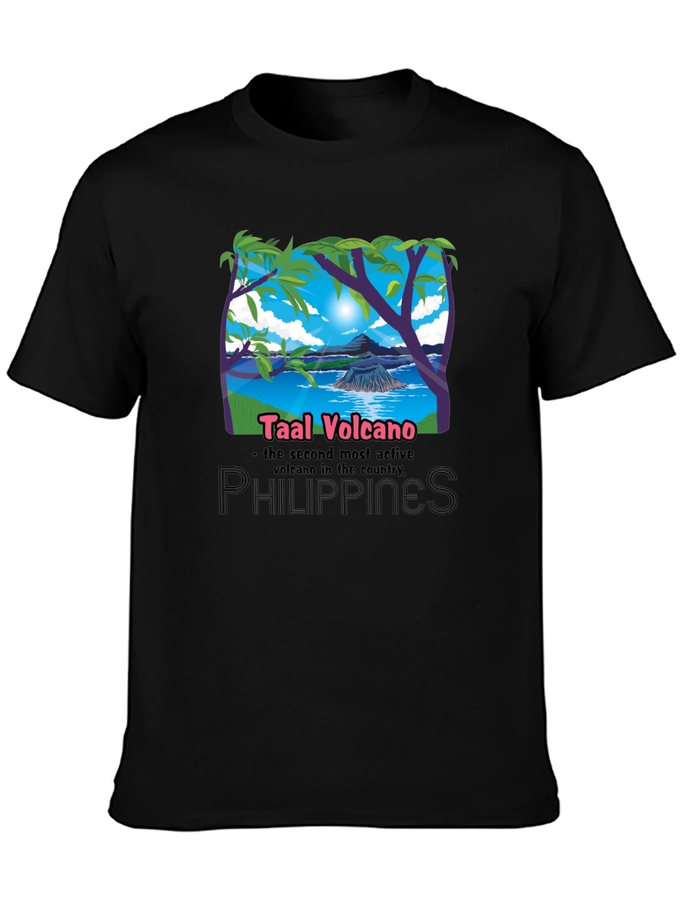 Taal Volcano Philippines T-Shirt
