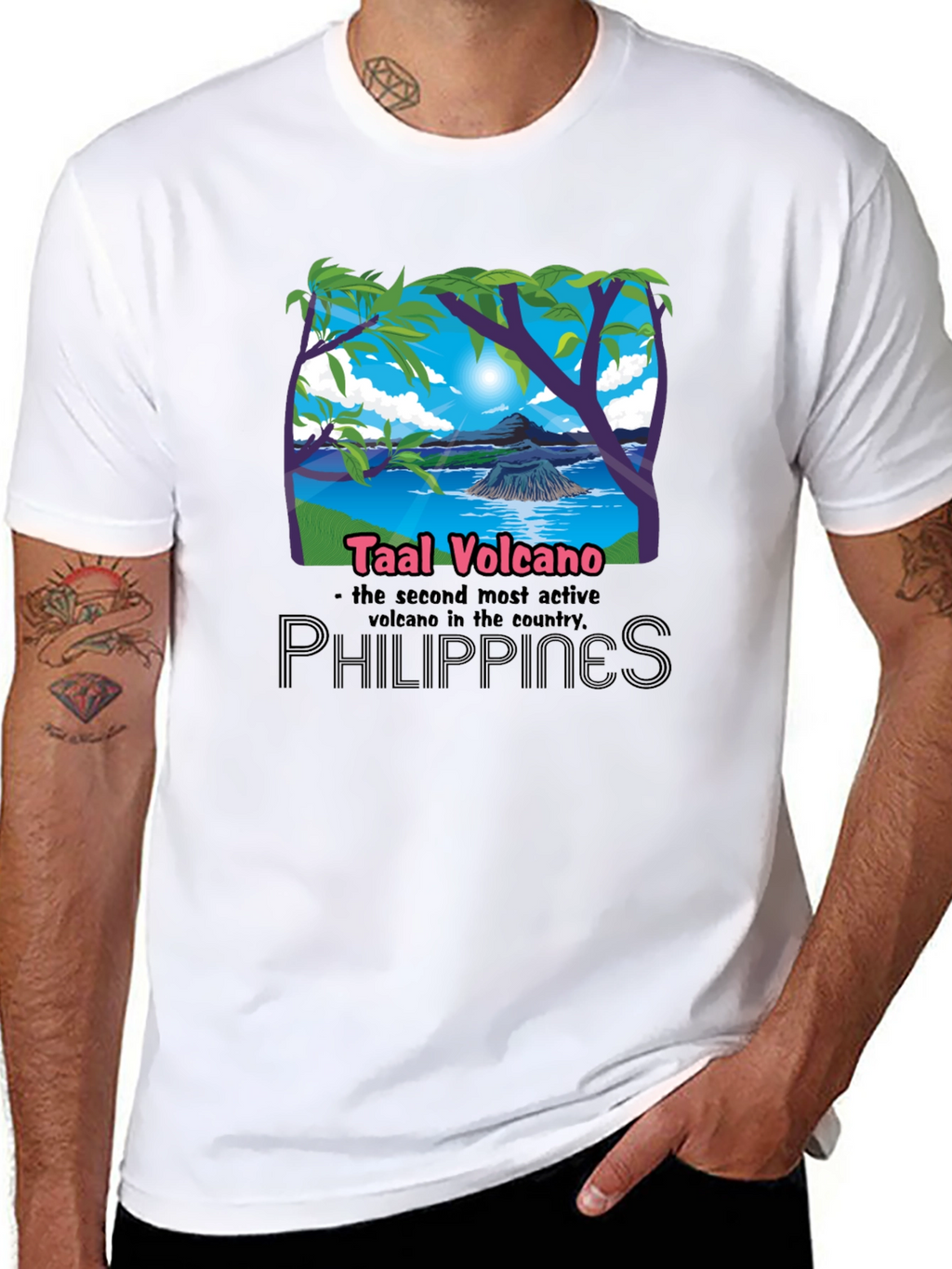 Taal Volcano Philippines T-Shirt