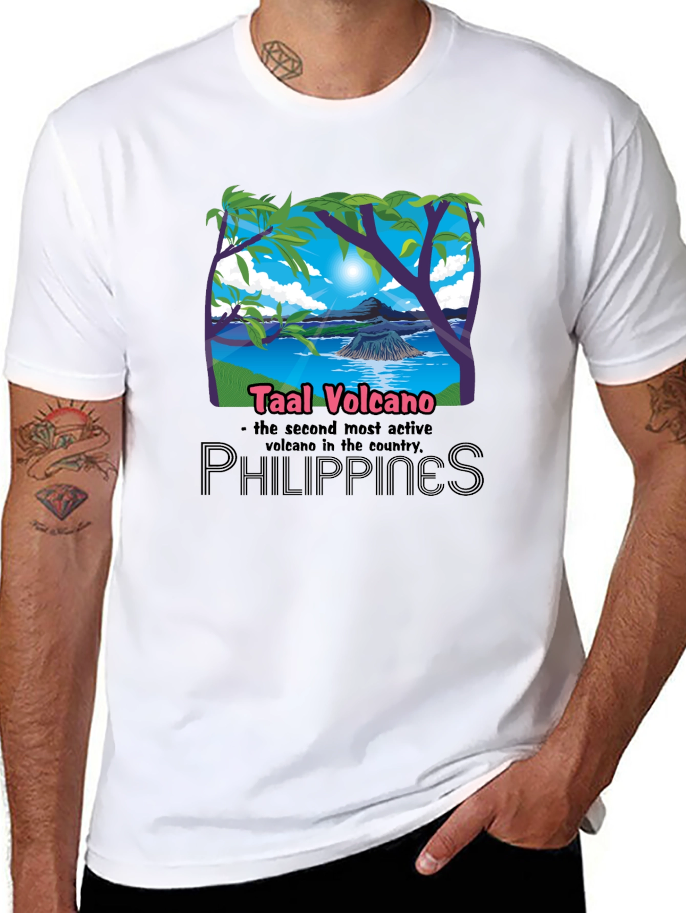 Taal Volcano Philippines T-Shirt