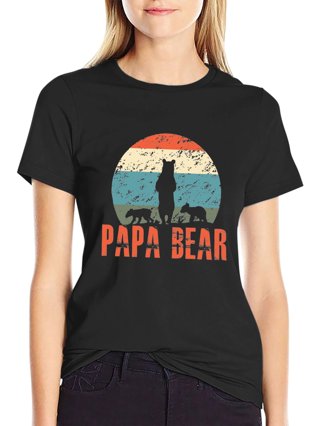 Papa Bear Graphic T-Shirt