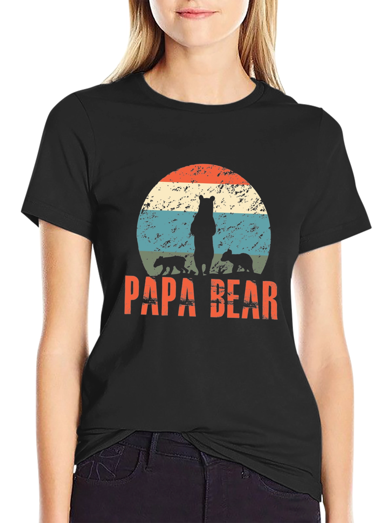 Papa Bear Graphic T-Shirt
