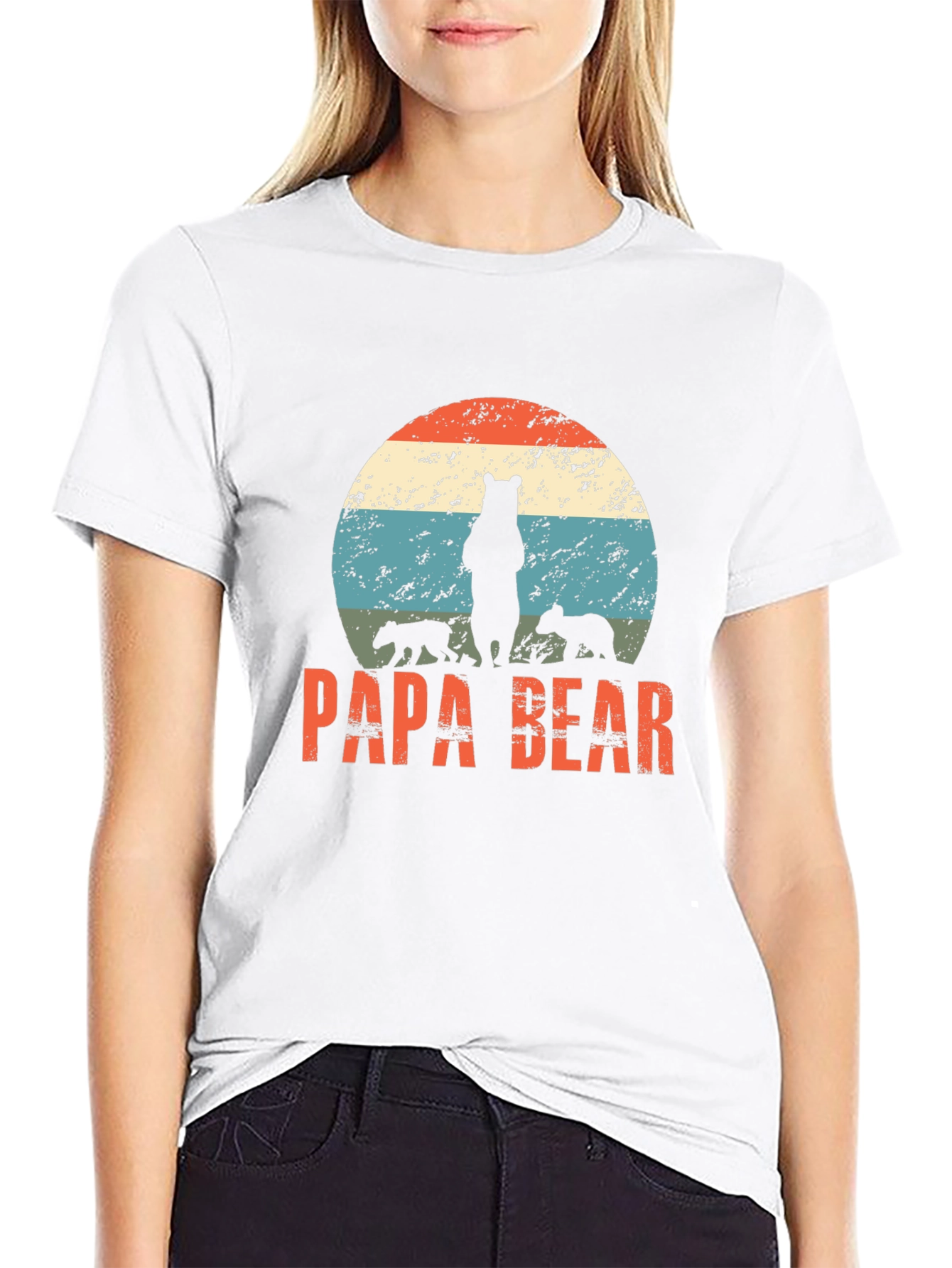 Papa Bear Graphic T-Shirt