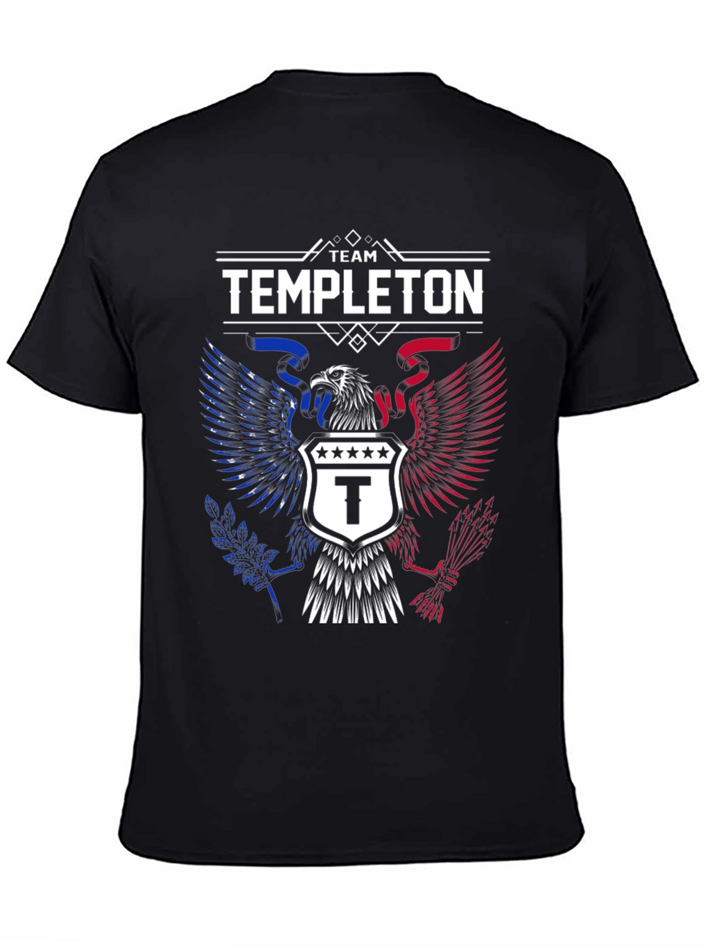 Team Templeton Patriotic Eagle Graphic T-Shirt