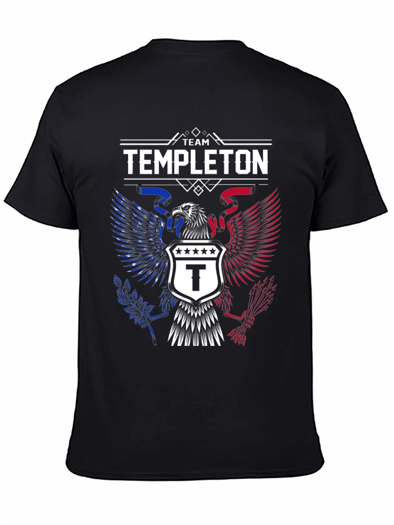 Team Templeton Patriotic Eagle Graphic T-Shirt