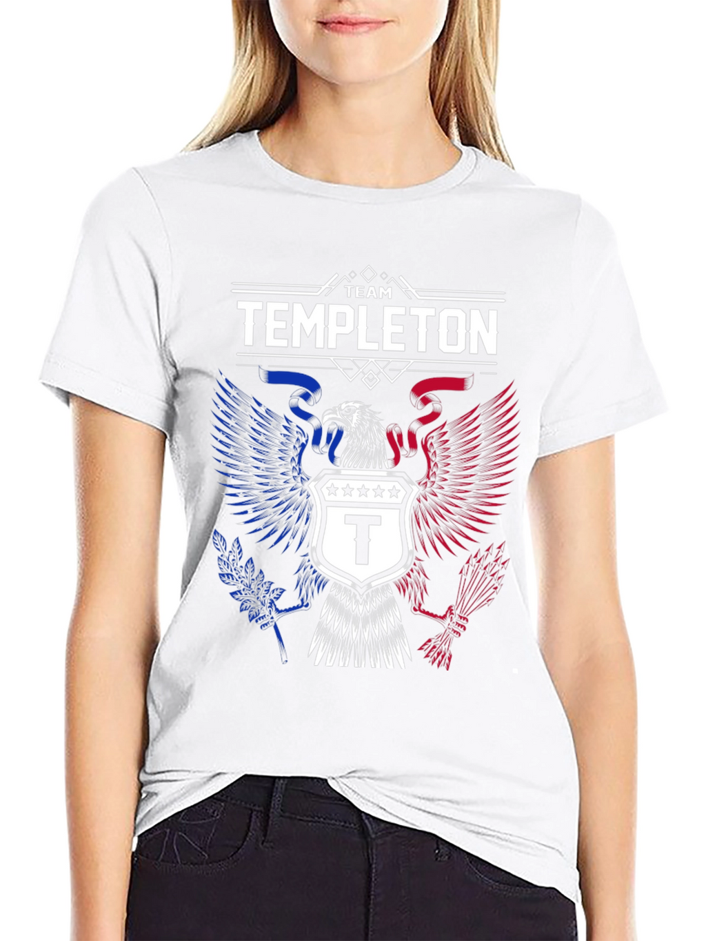 Team Templeton Patriotic Eagle Graphic T-Shirt